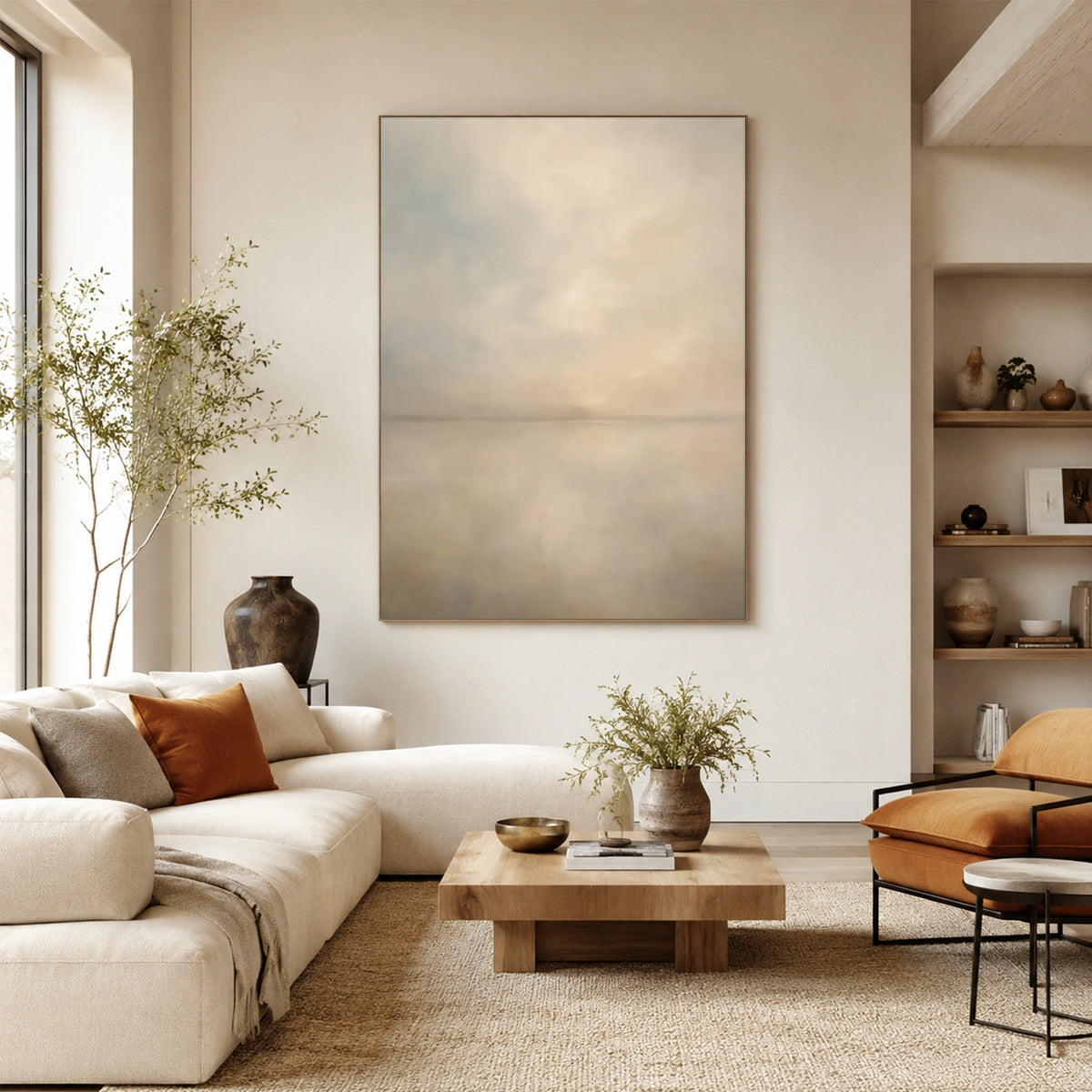 Sea & Sky Abstract Wall Art #MS369
