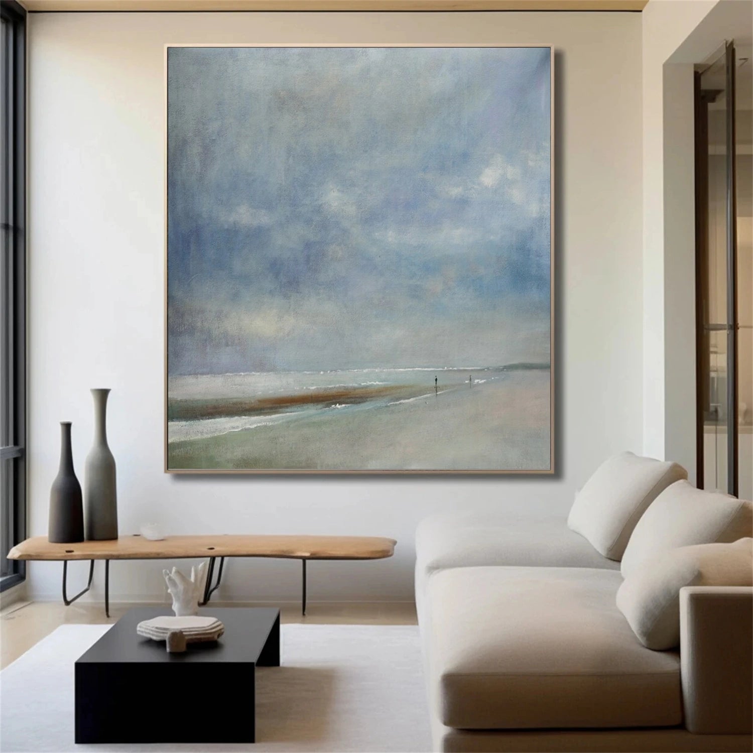 Sea & Sky Abstract Wall Art #MS167