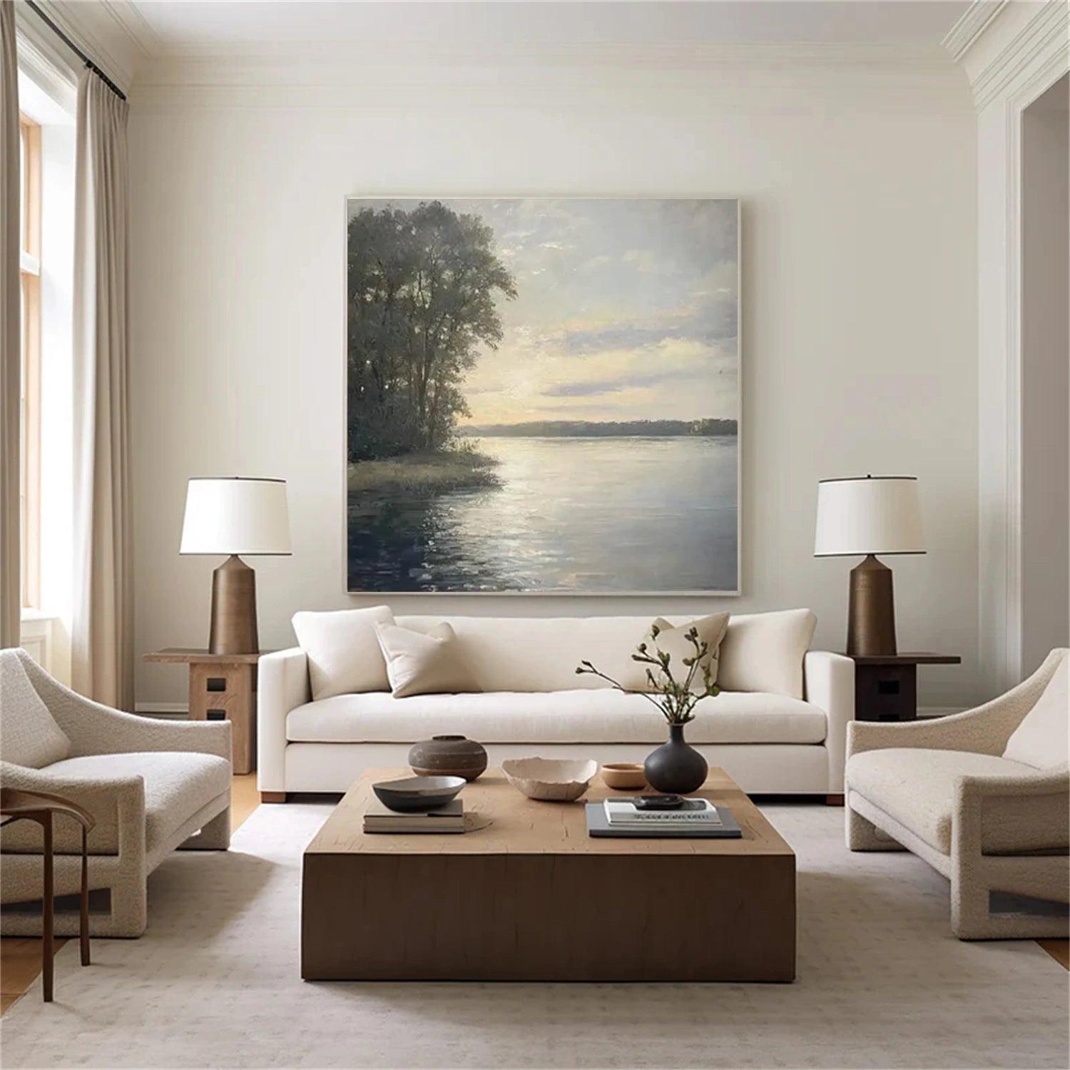 Sea & Sky Abstract Wall Art #MS169