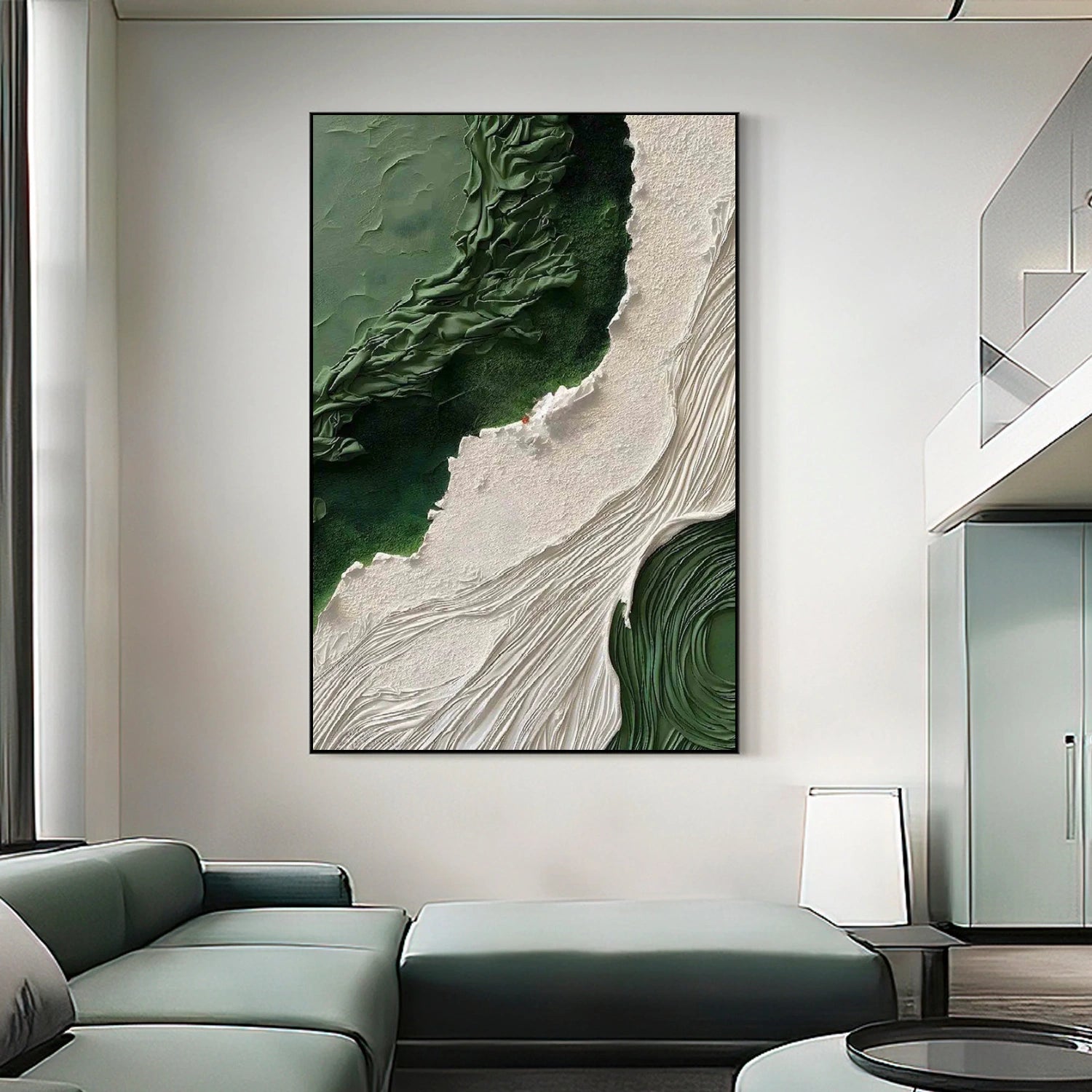 Minimalist Textured Canvas Art #MM315