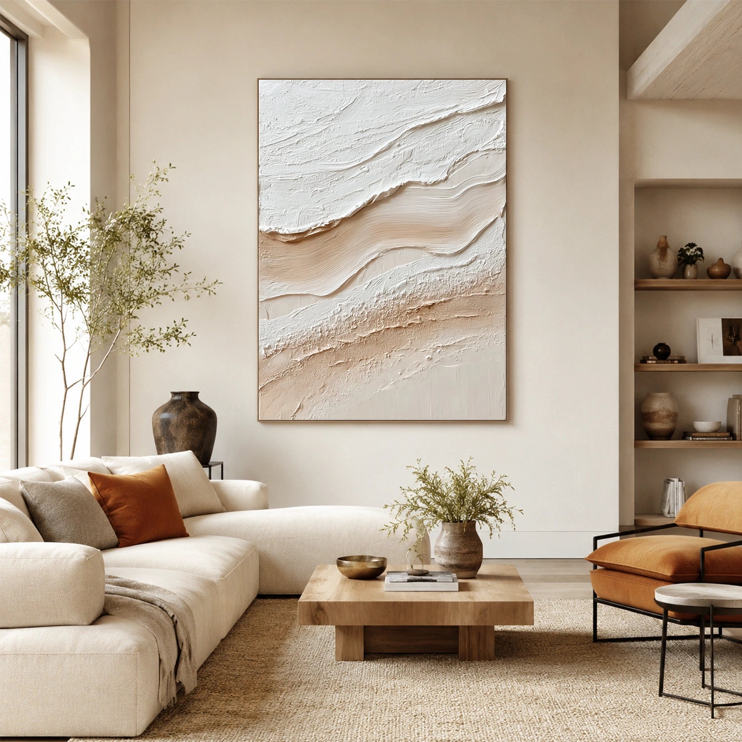Minimalist Textured Canvas Art #MM400