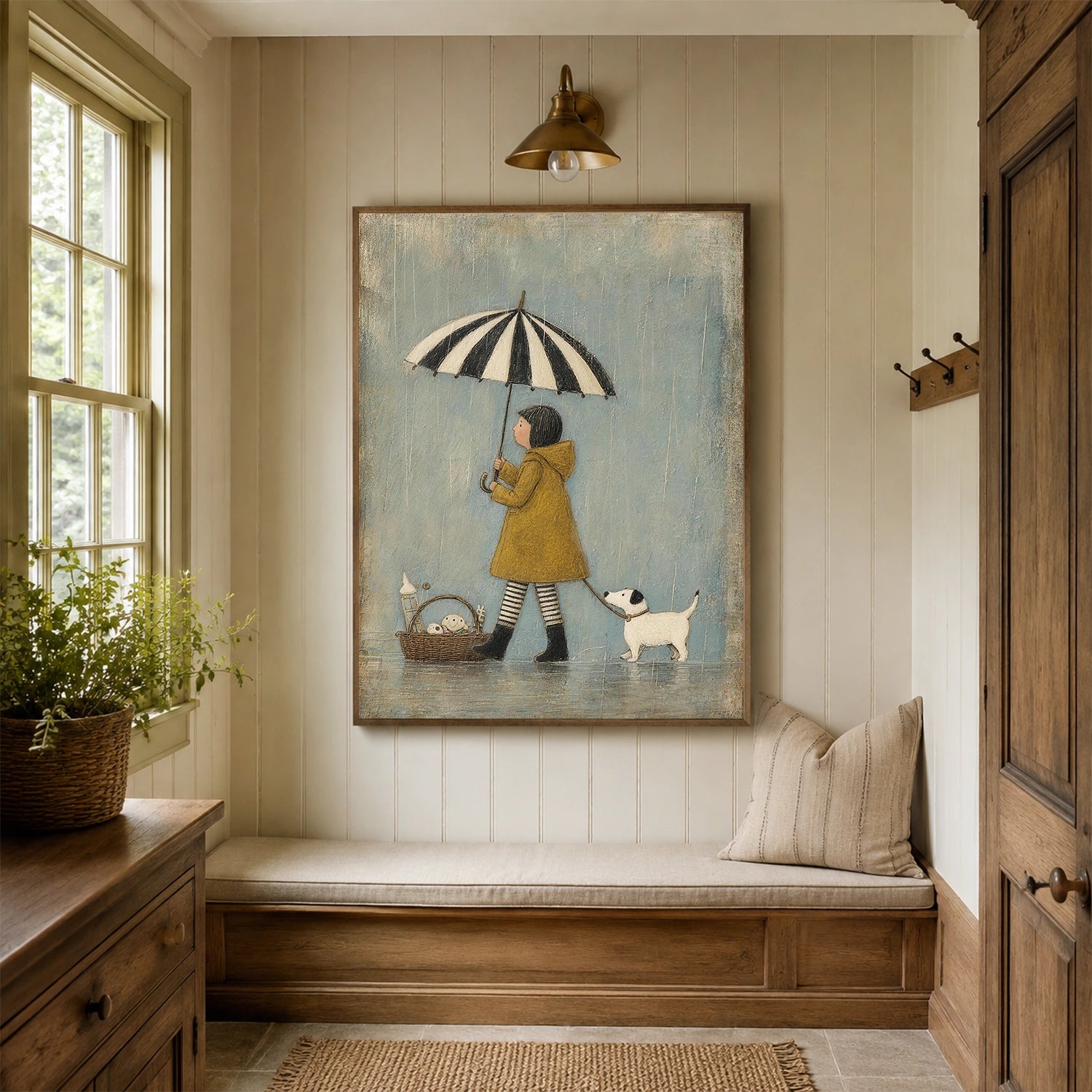 Abstract Portrait Wall Art #AP141
