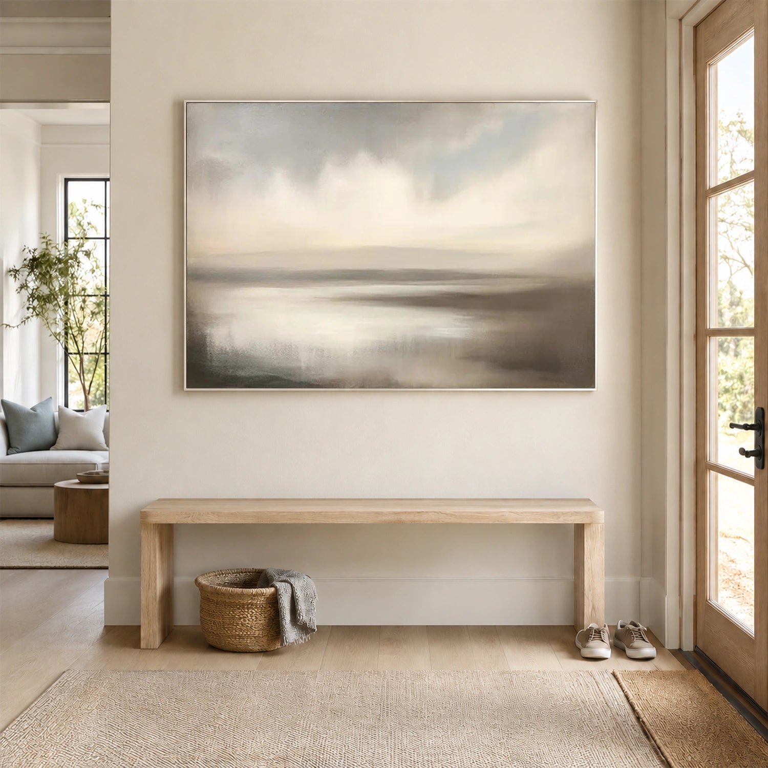 Sea & Sky Abstract Wall Art #MS357