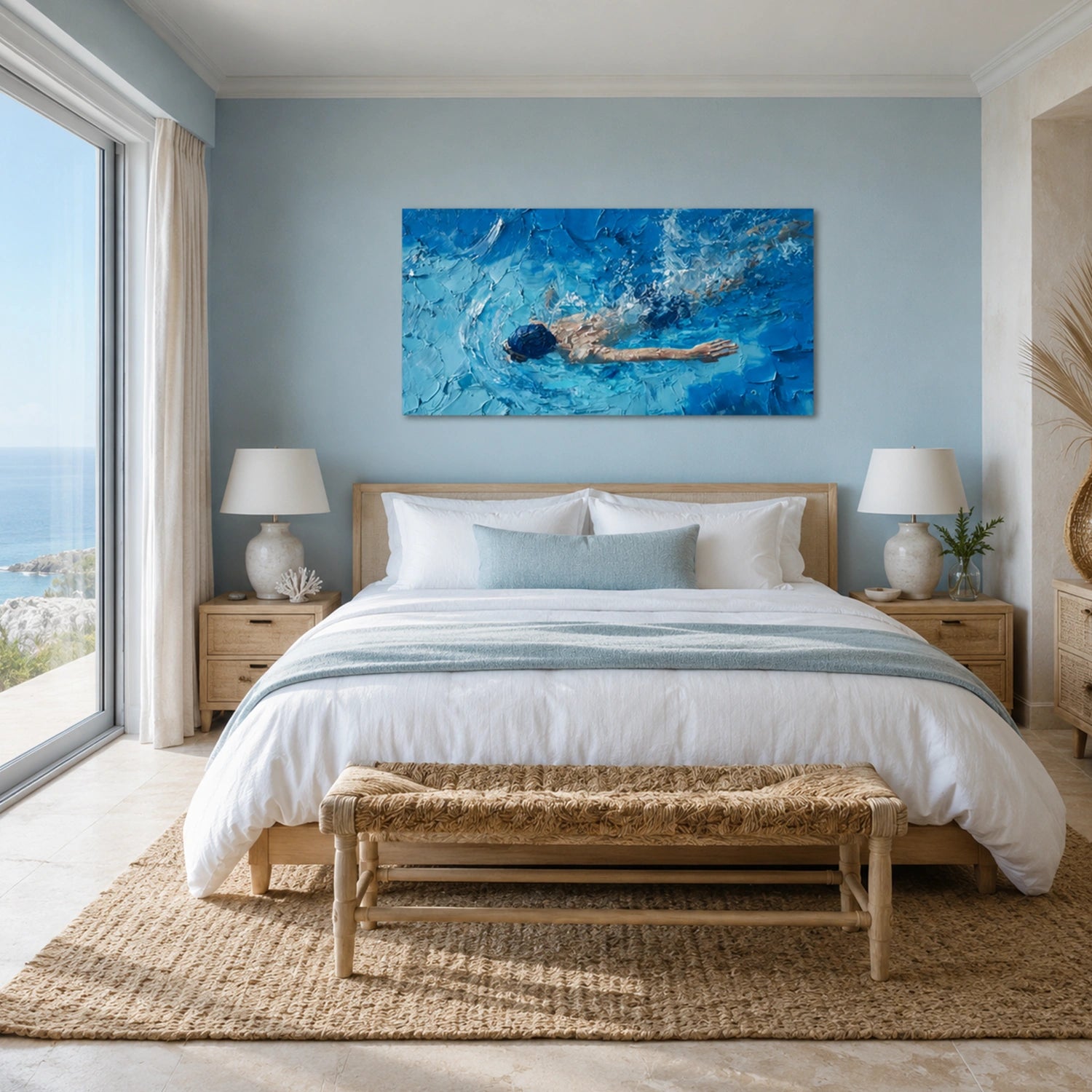 Swimming Sport Wall Art #SA108