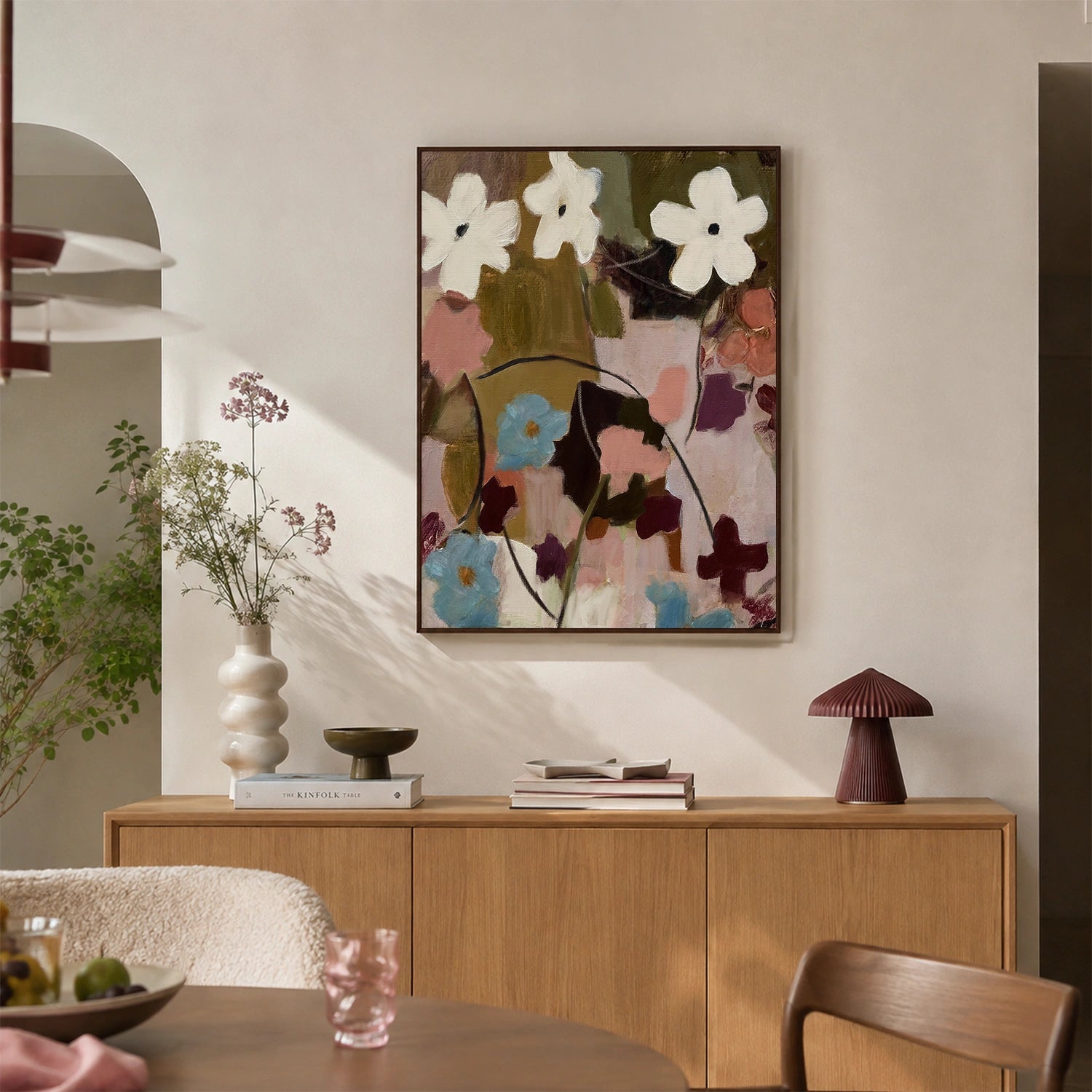 Flower & Tree Abstract Wall Art #ML267