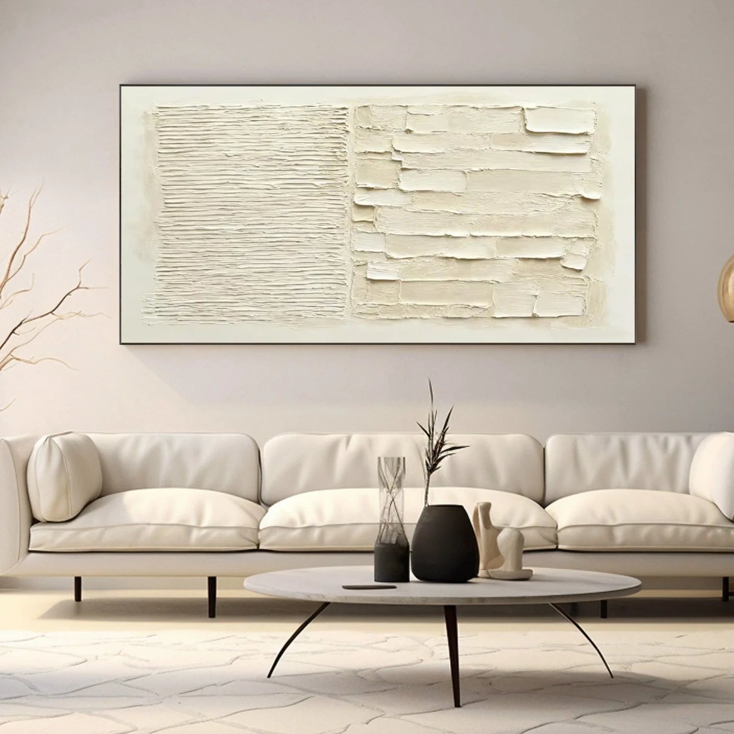 Minimalist Textured Canvas Art #MM285
