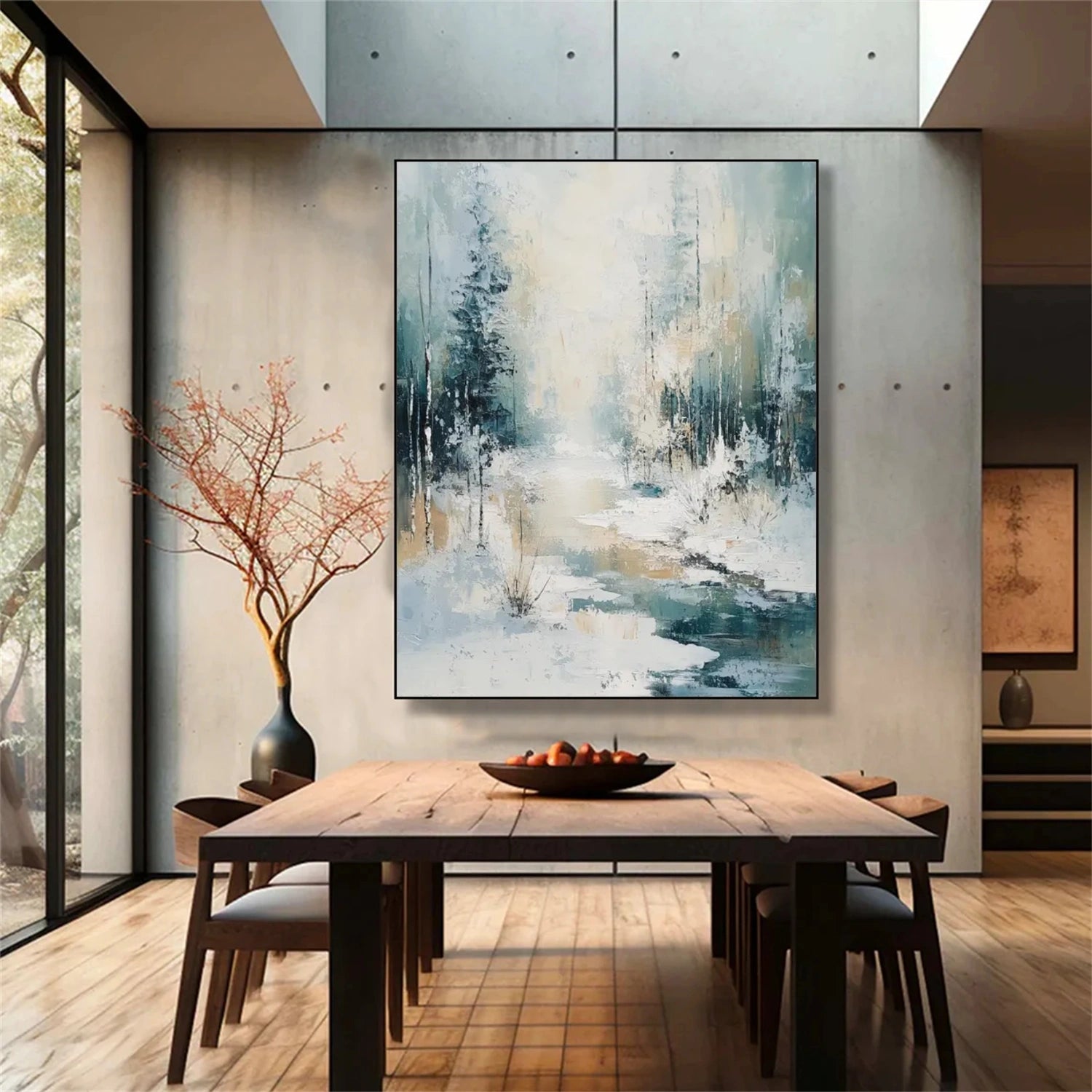 Flower & Tree Abstract Wall Art #ML159