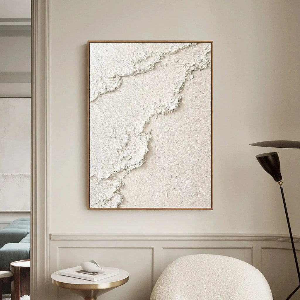 3D Spindrift Texture Painting on Canvas Original Large Wall Art Room Decor #MM070