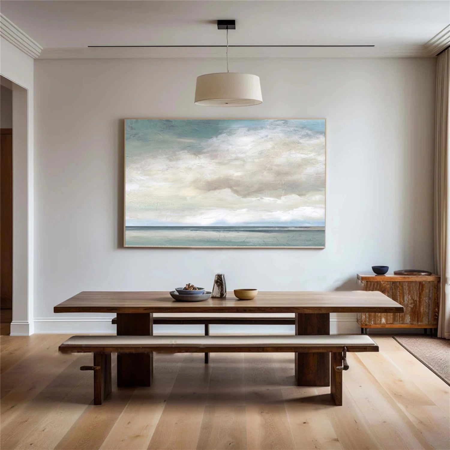 Sea & Sky Abstract Wall Art #MS192
