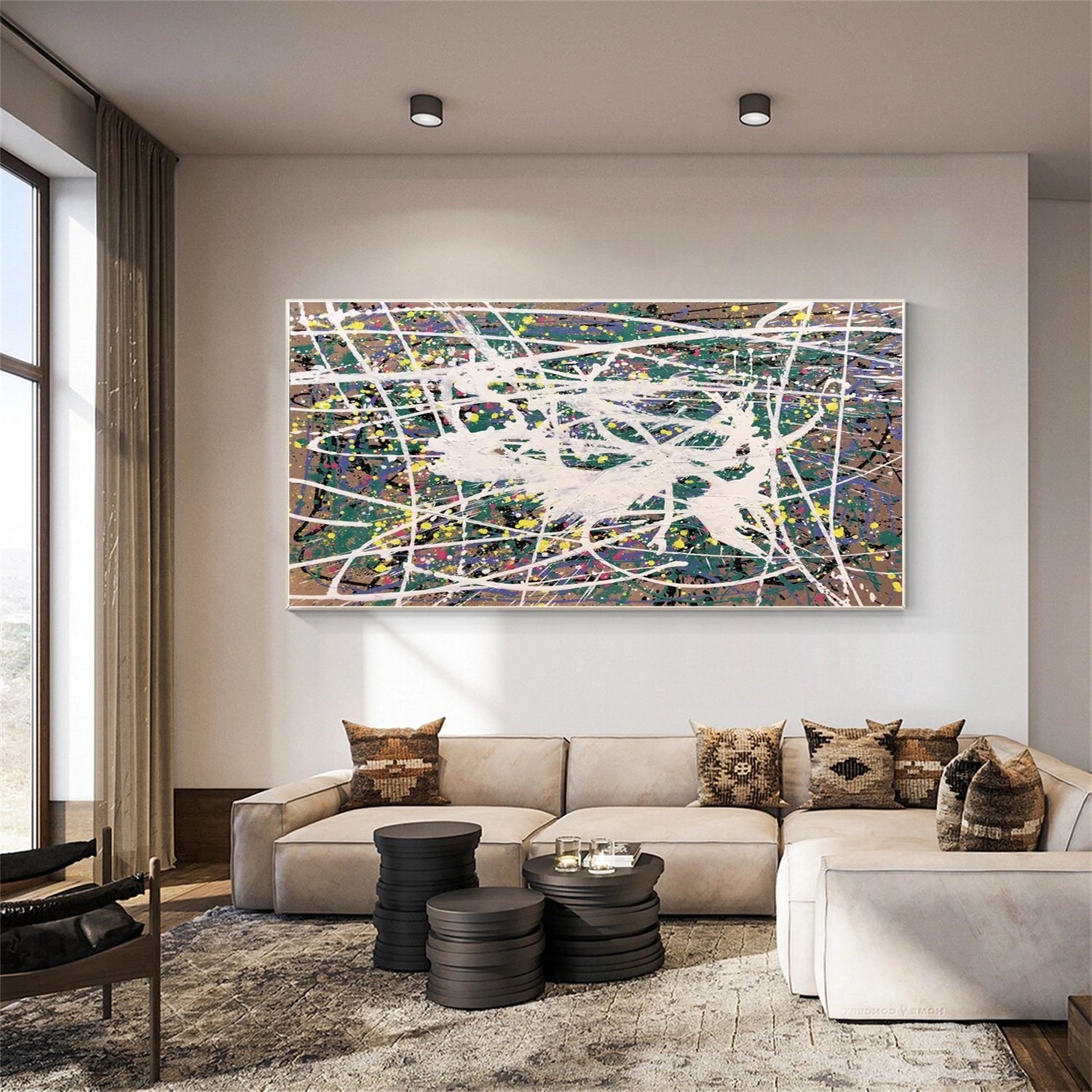 Pollock Art #JA007