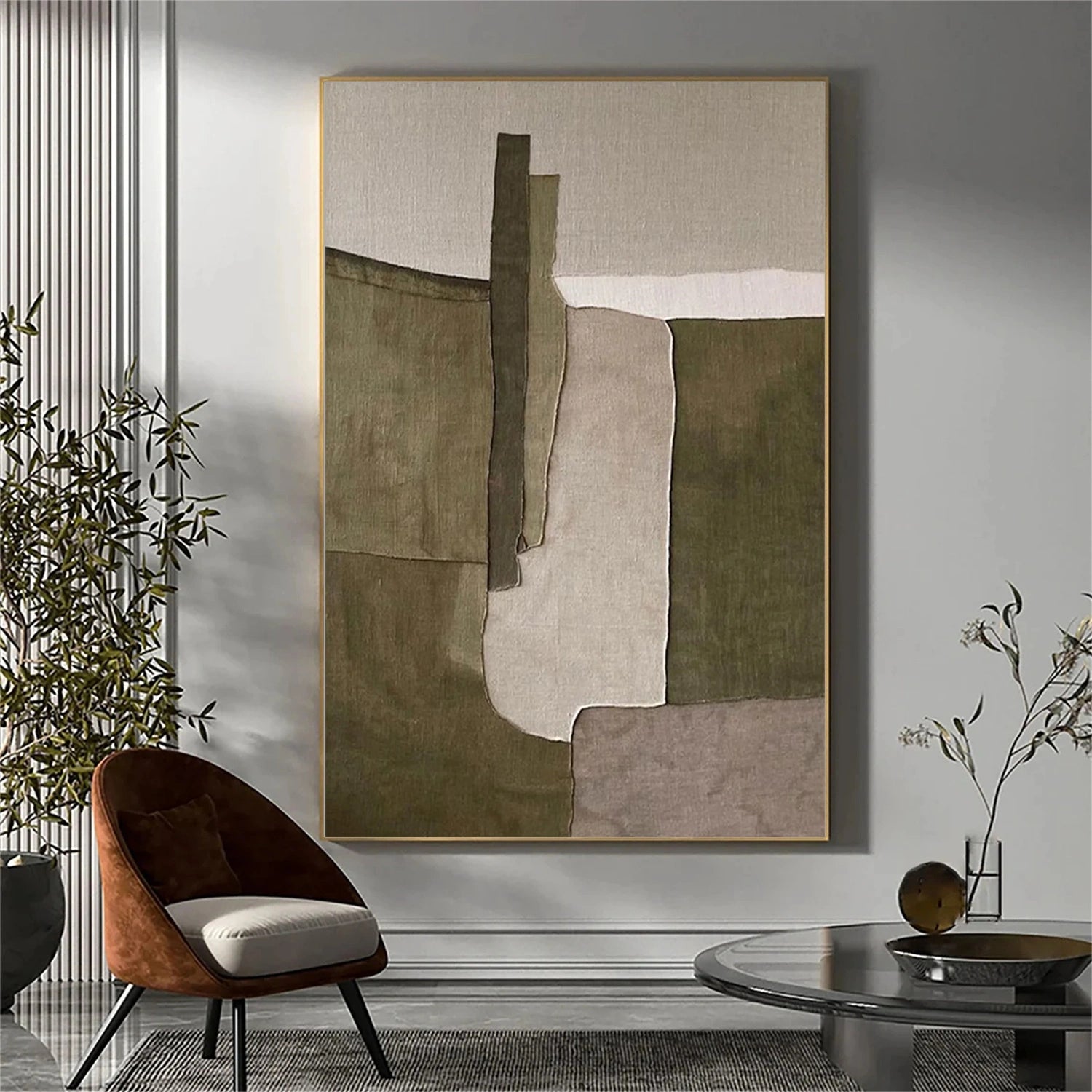 Abstract Canvas Art #WS693