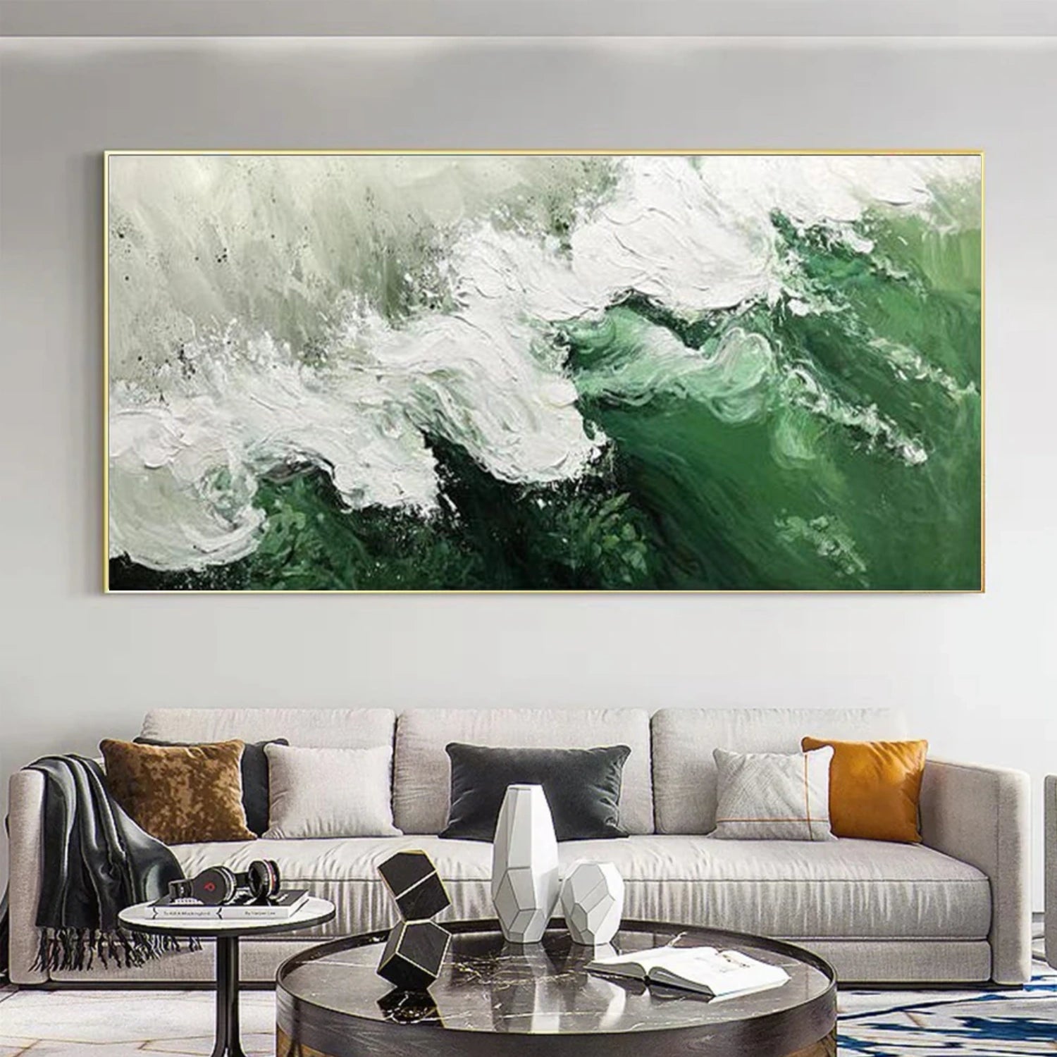 Sea & Sky Abstract Wall Art #MS211