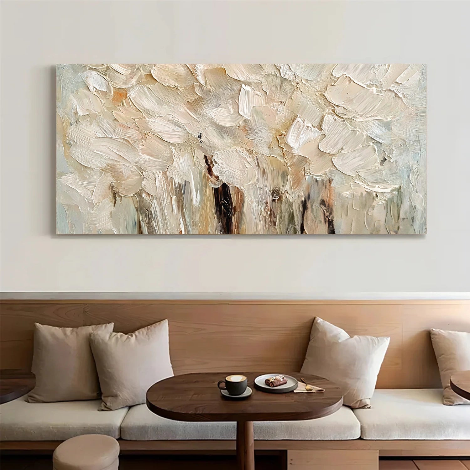 Flower & Tree Abstract Textured Wall Art #ML240