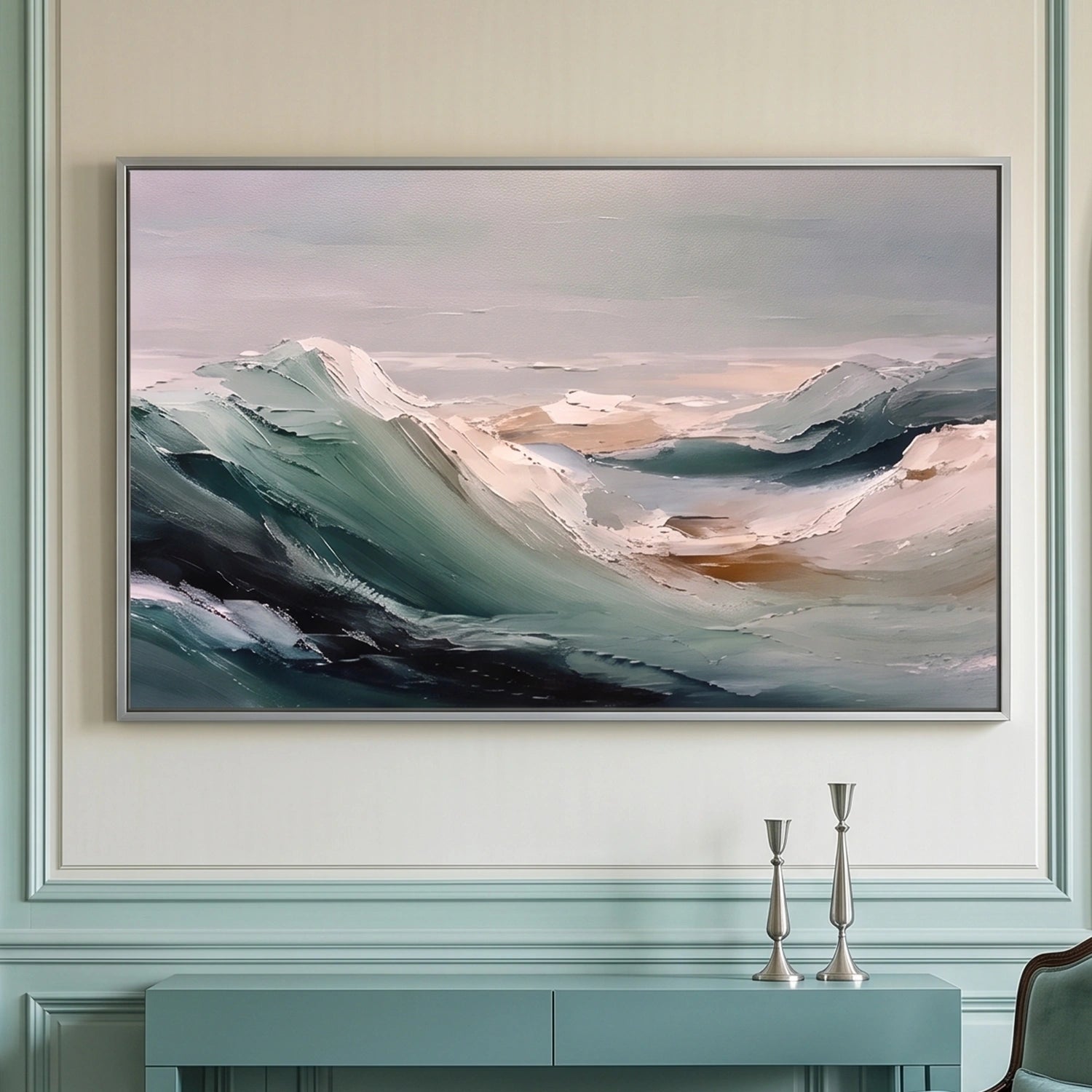 Sea & Sky Abstract Wall Art #MS316