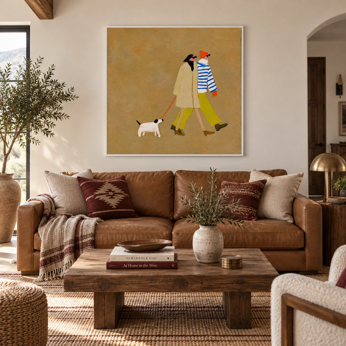 Abstract Portrait Wall Art #AP160
