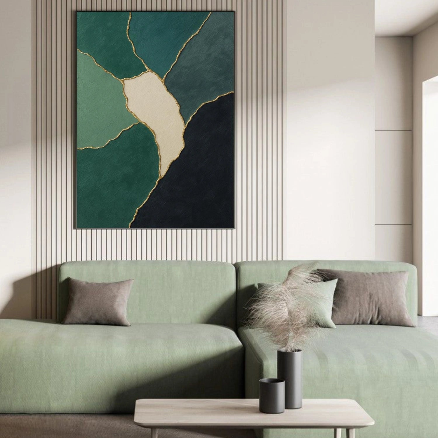 Minimalist Textured Canvas Art #MM345