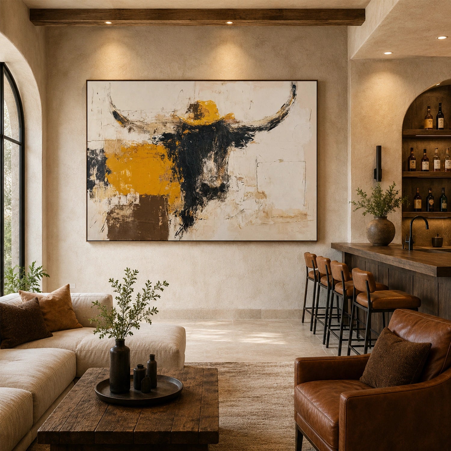 Abstract Animal Wall Art #AL220