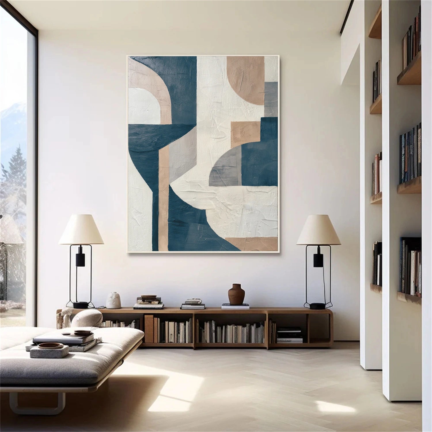 Abstract Canvas Art #WS872