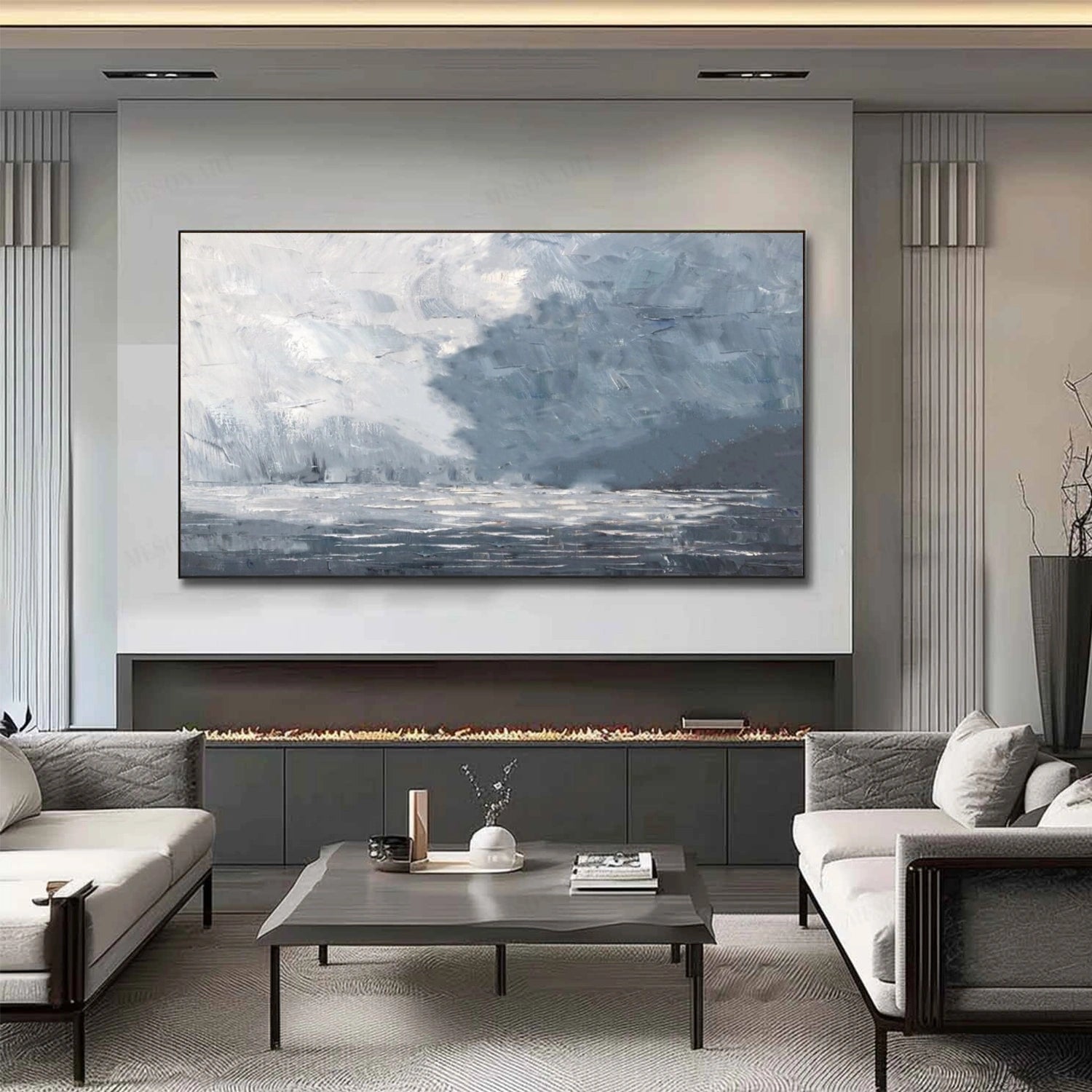 Abstract Canvas Art #WS857