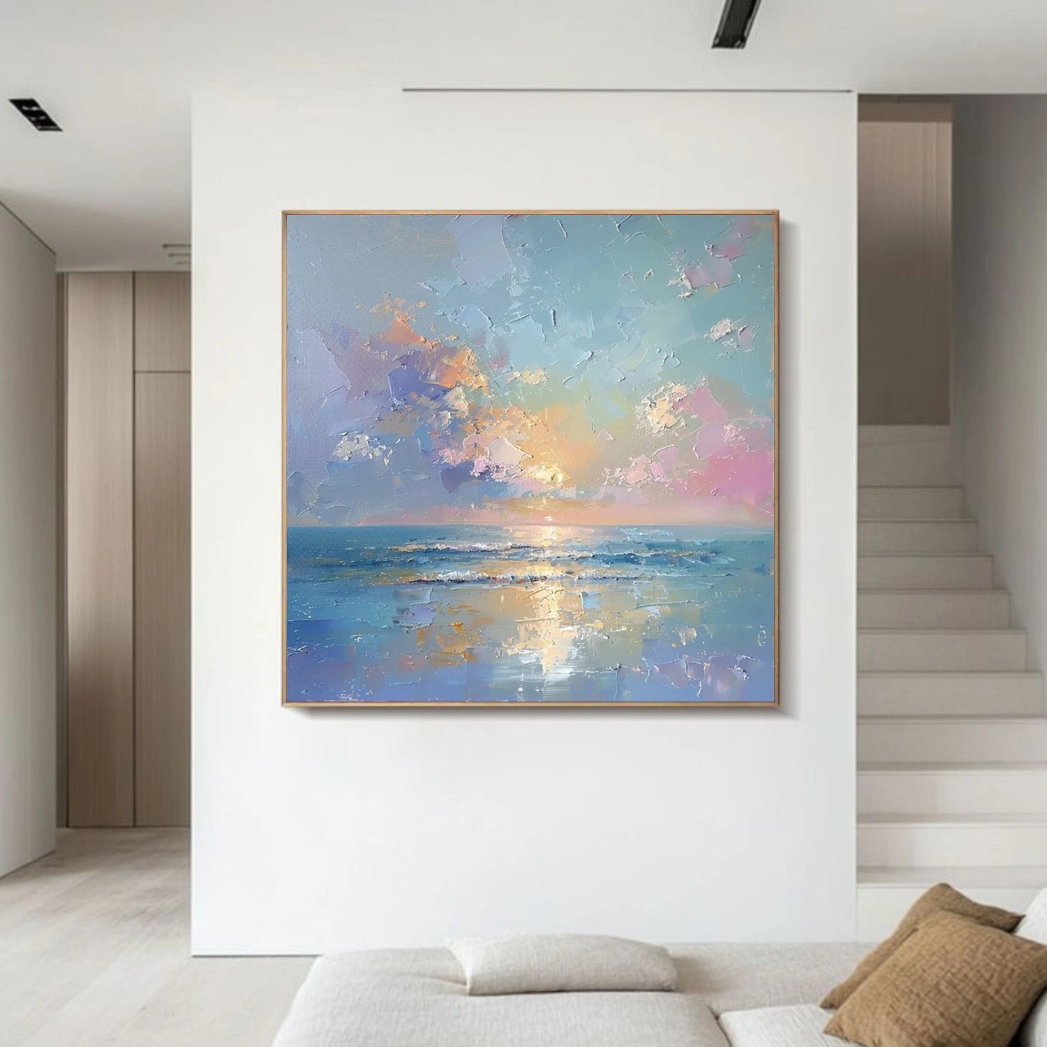 Sea & Sky Abstract Wall Art #MS320