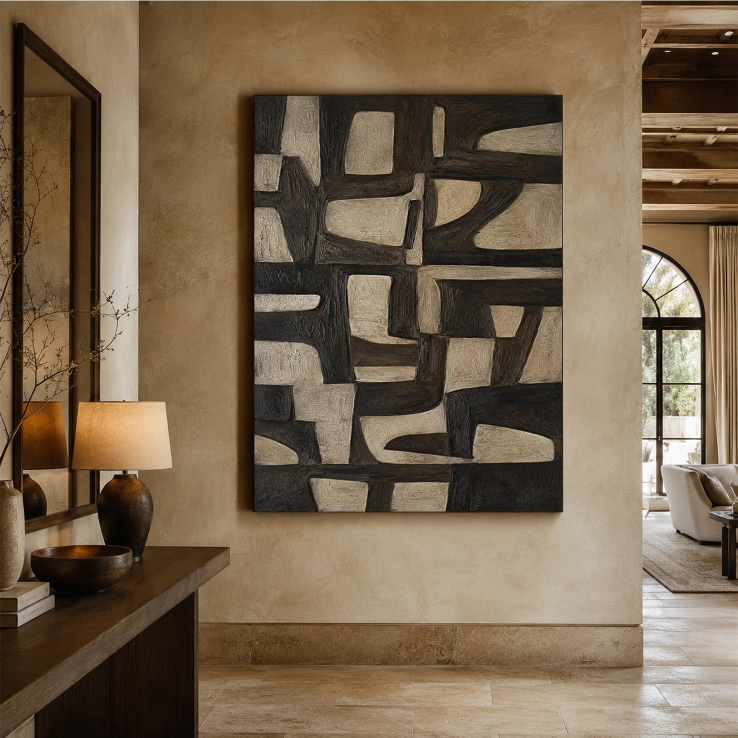 Abstract Canvas Art #WS1129