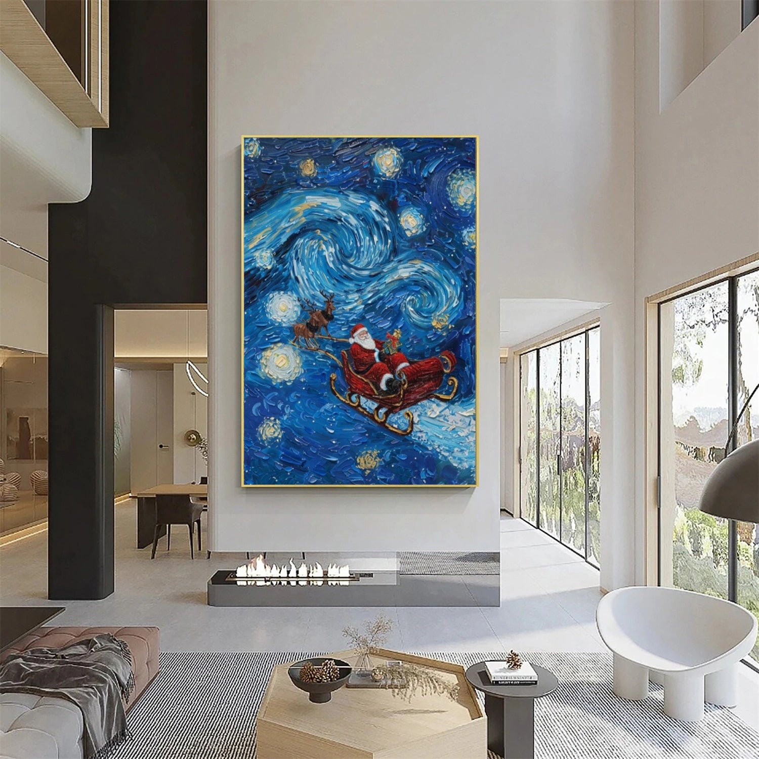 Abstract Portrait Wall Art #AP070