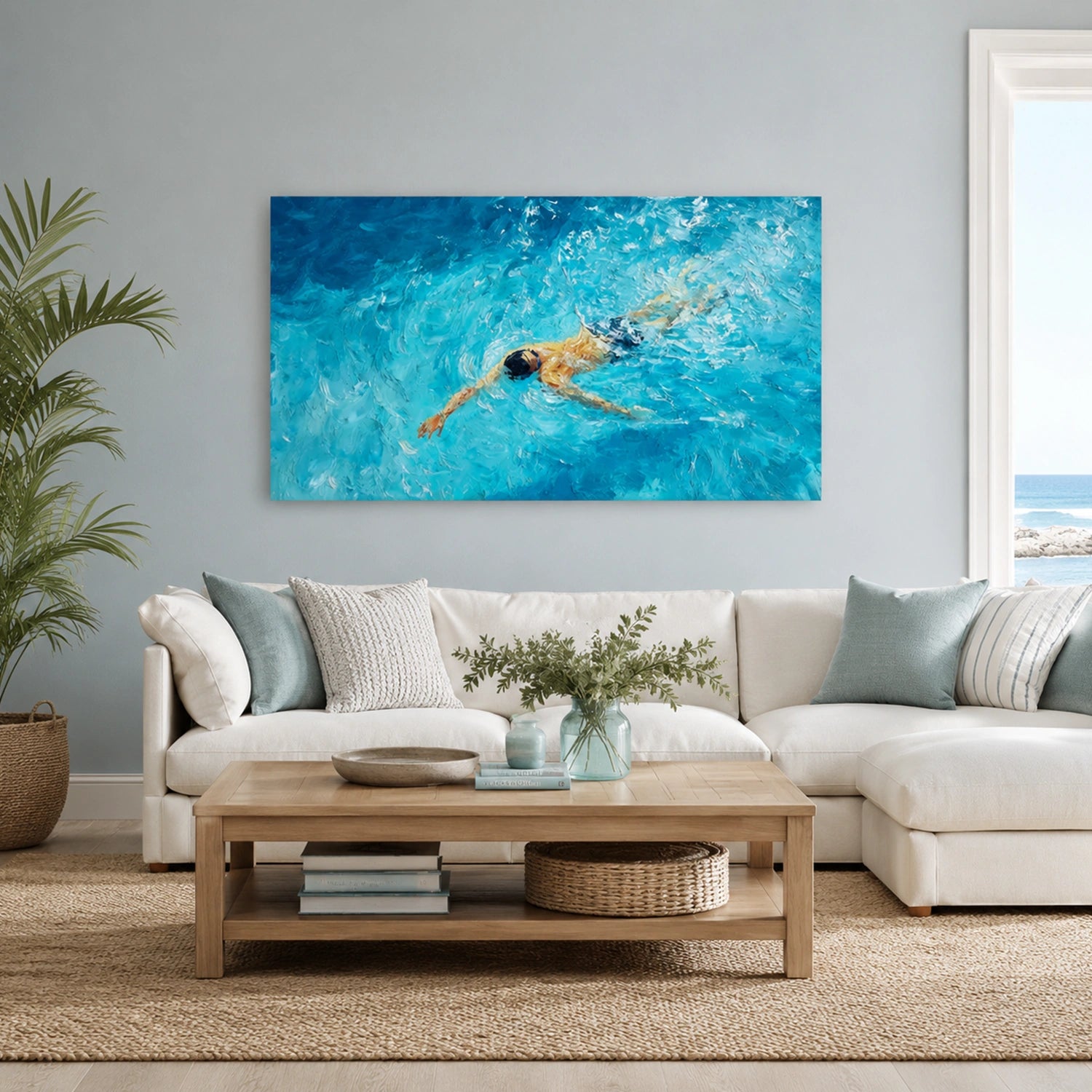 Swimming Sport Wall Art #SA109