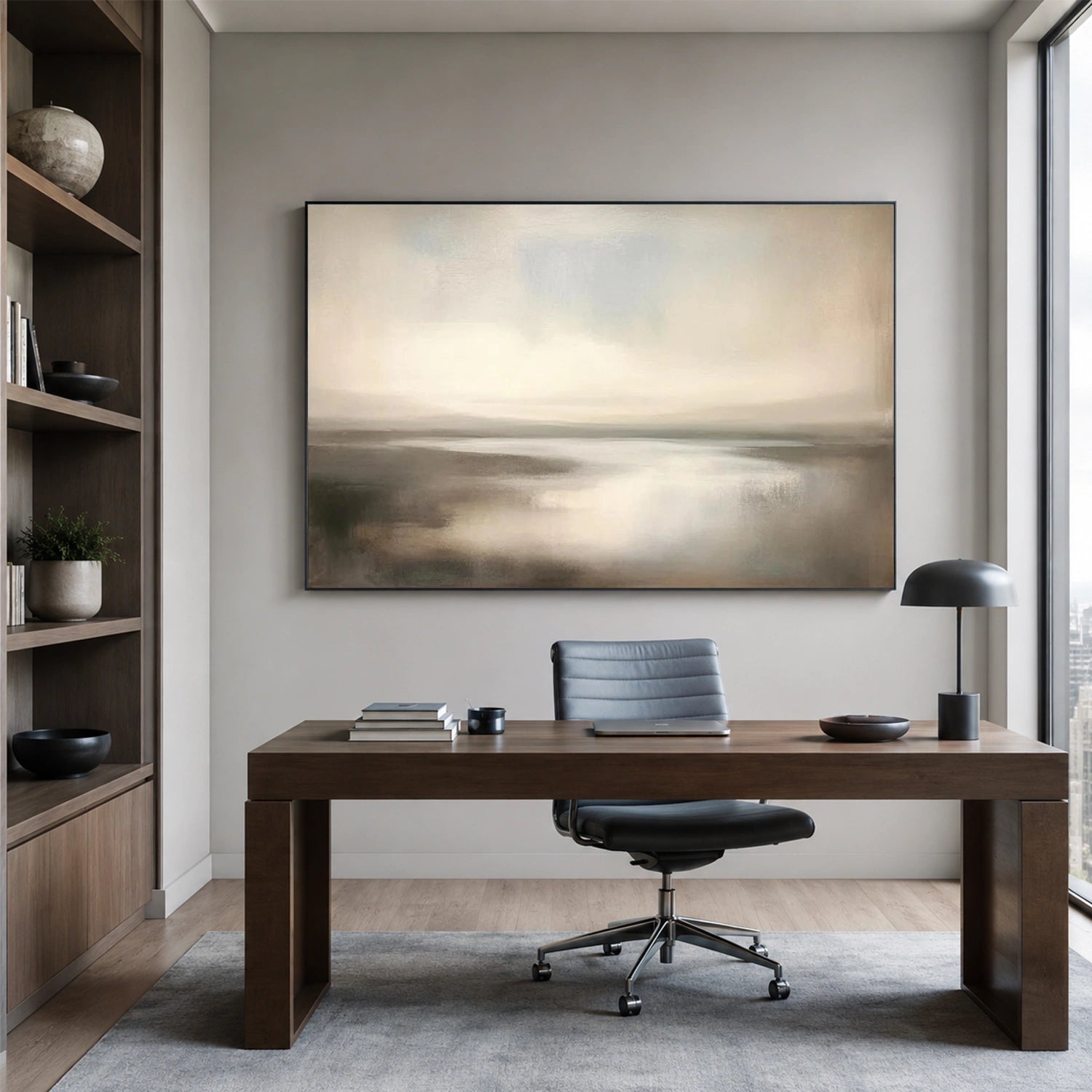 Sea & Sky Abstract Wall Art #MS356