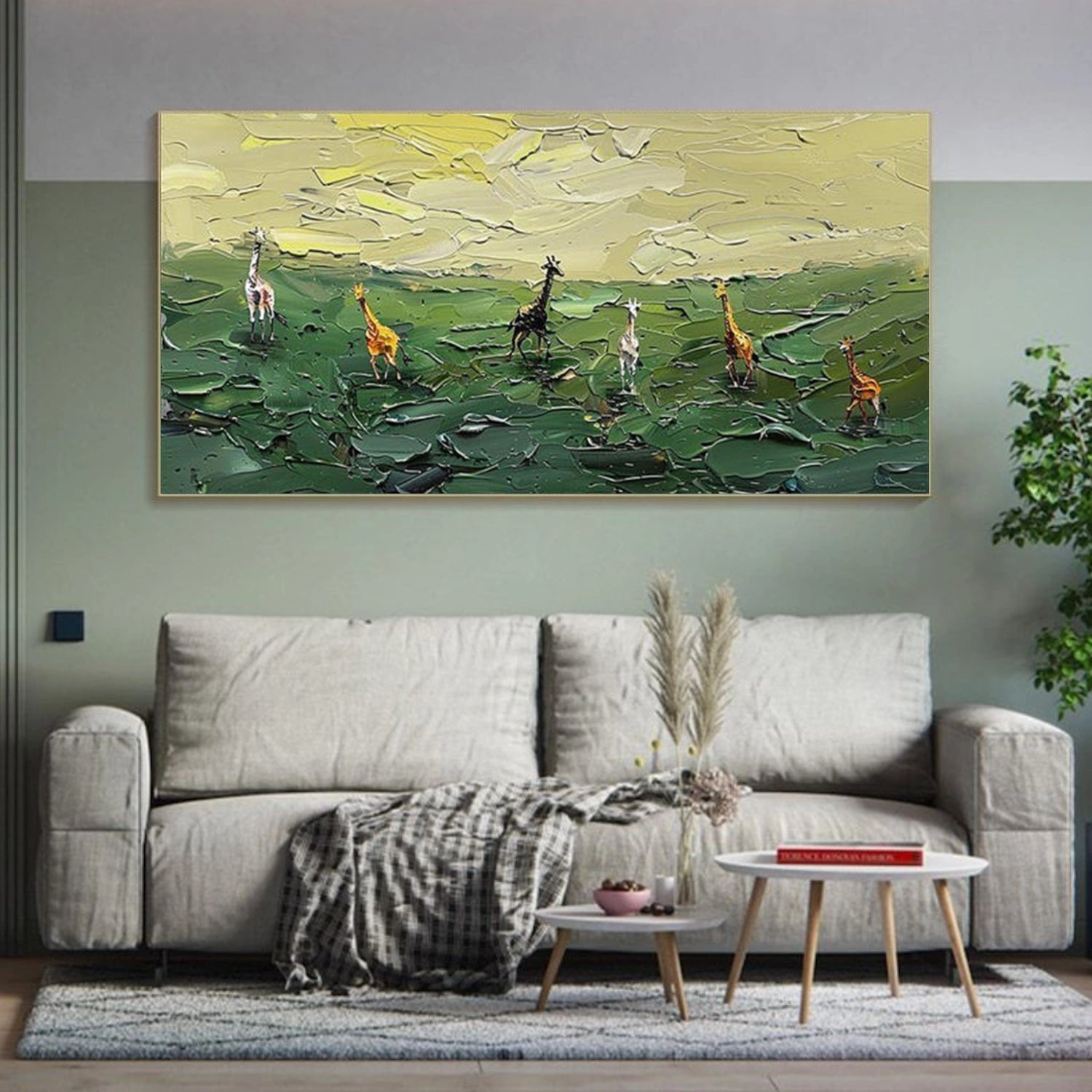 Abstract Animal Wall Art #AL180