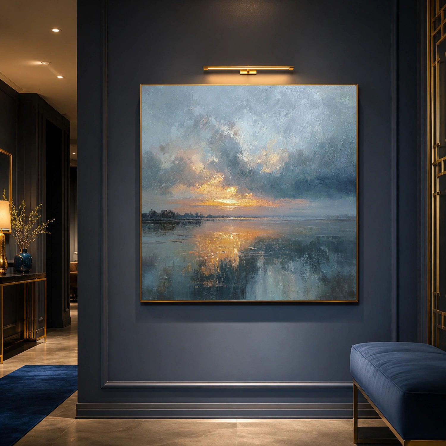 Sea & Sky Abstract Wall Art #MS336