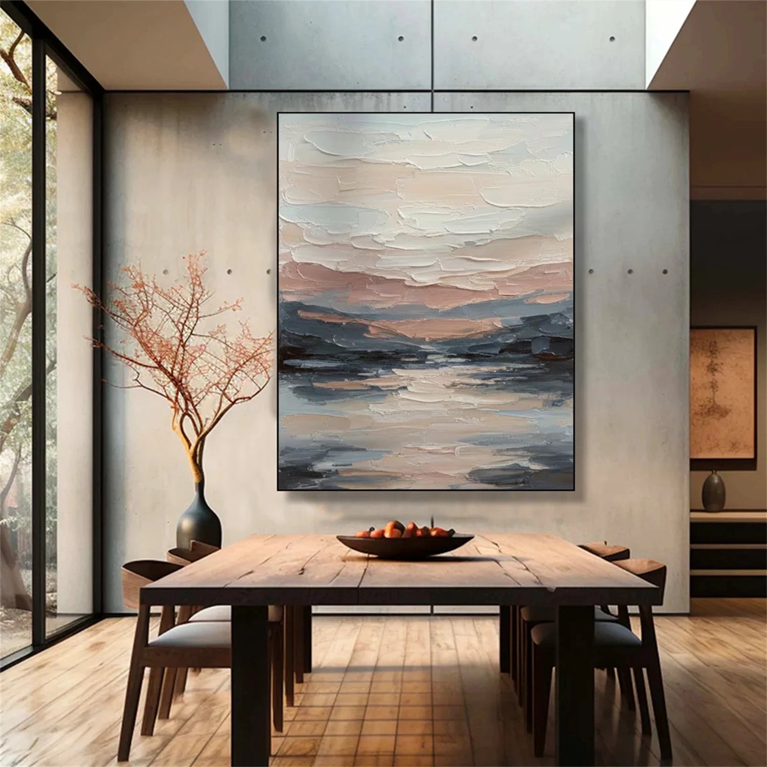 Sea & Sky Abstract Wall Art #MS263