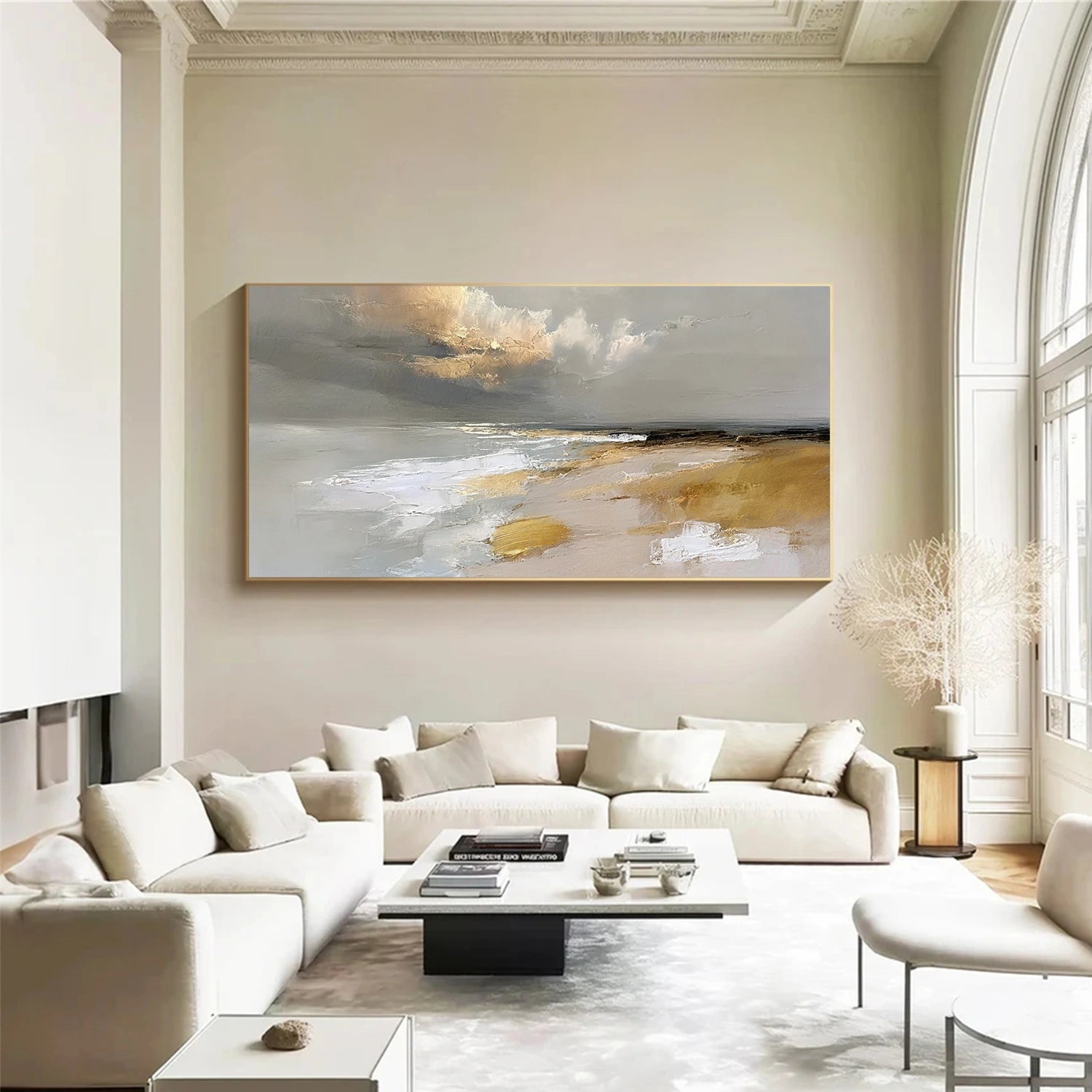 Sea & Sky Abstract Wall Art #MS223