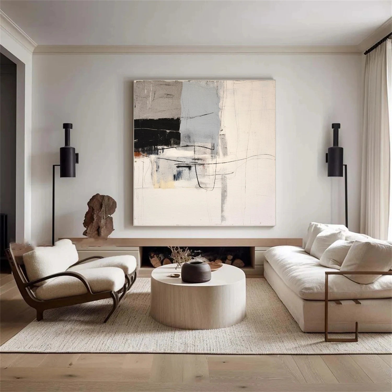 Abstract Canvas Art #WS676