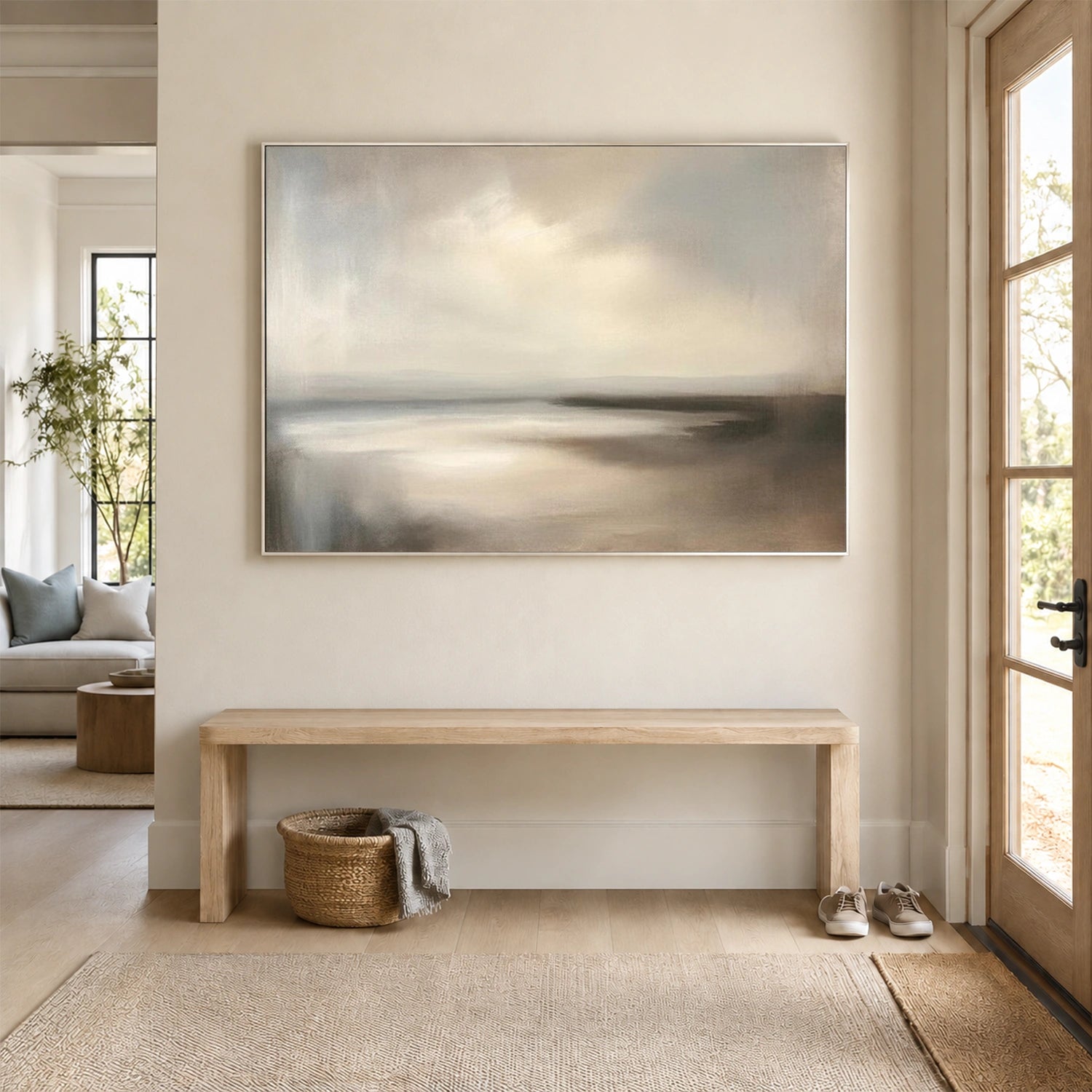Sea & Sky Abstract Wall Art #MS354