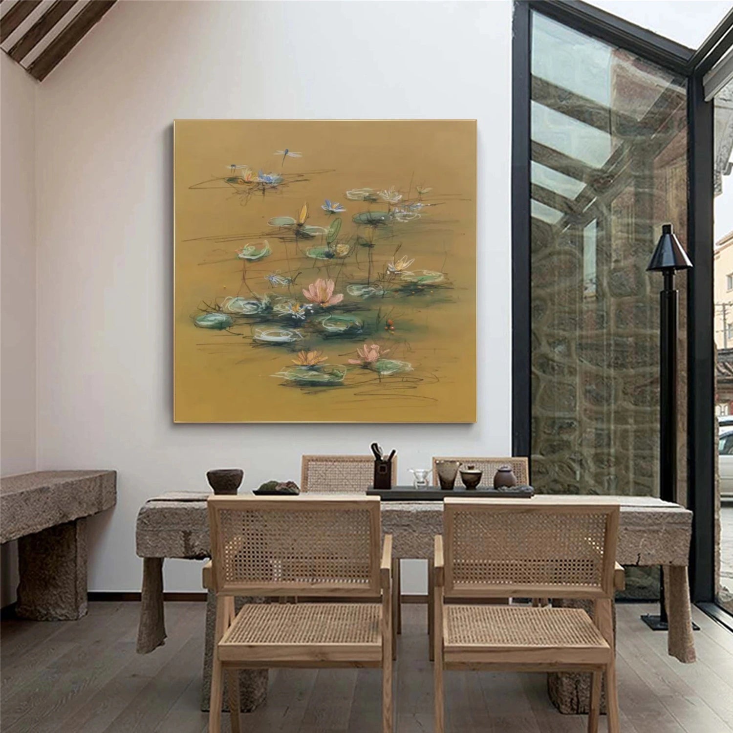 Flower & Tree Abstract Wall Art #ML176