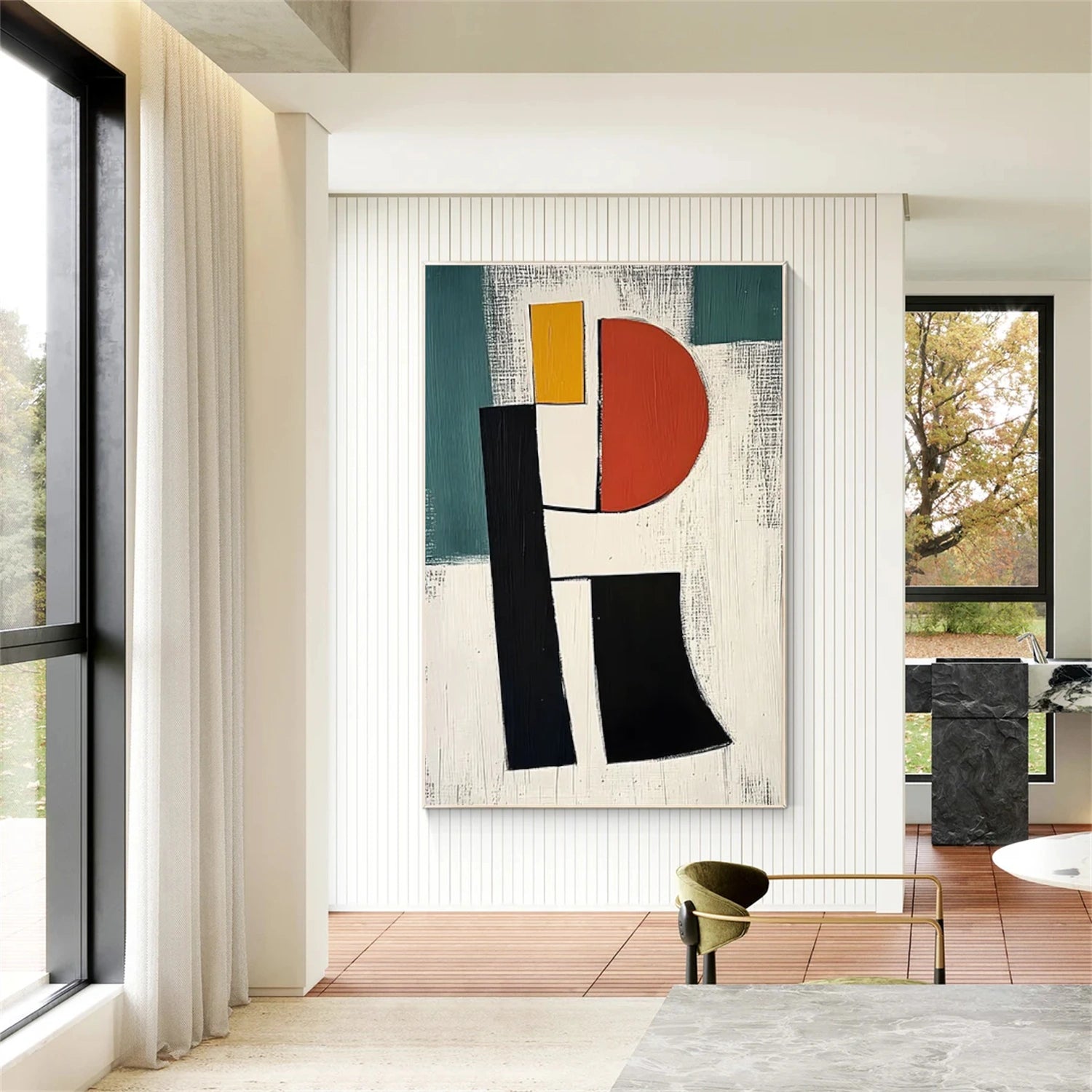 Abstract Canvas Art #WS735