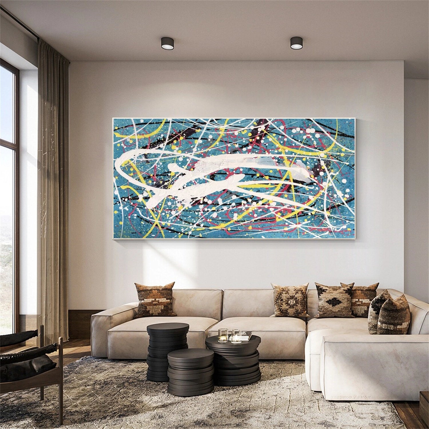 Pollock Art #JA003