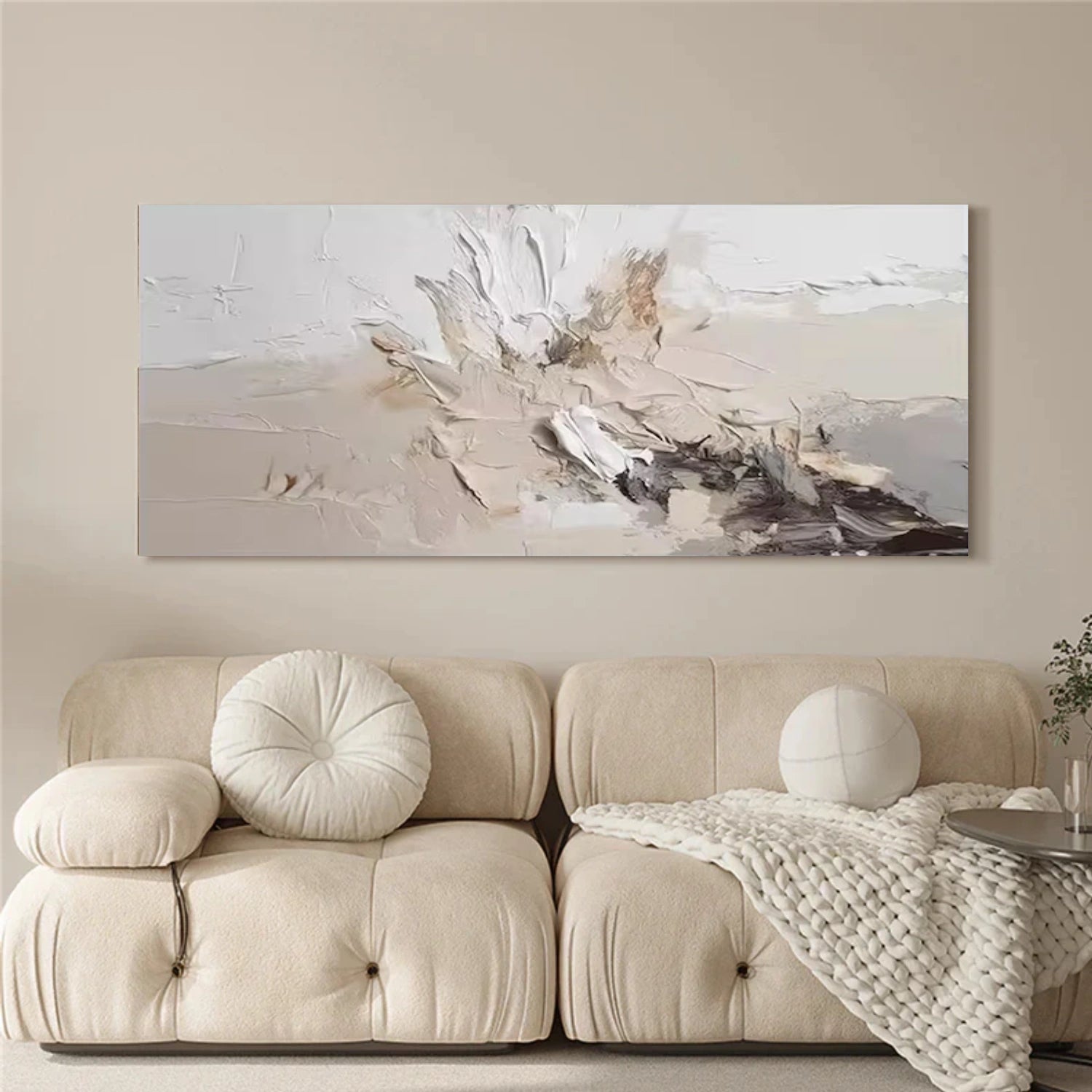 Abstract Textured Canvas Art #WS880