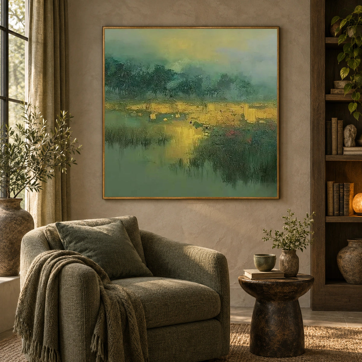 Abstract Canvas Art #WS1156