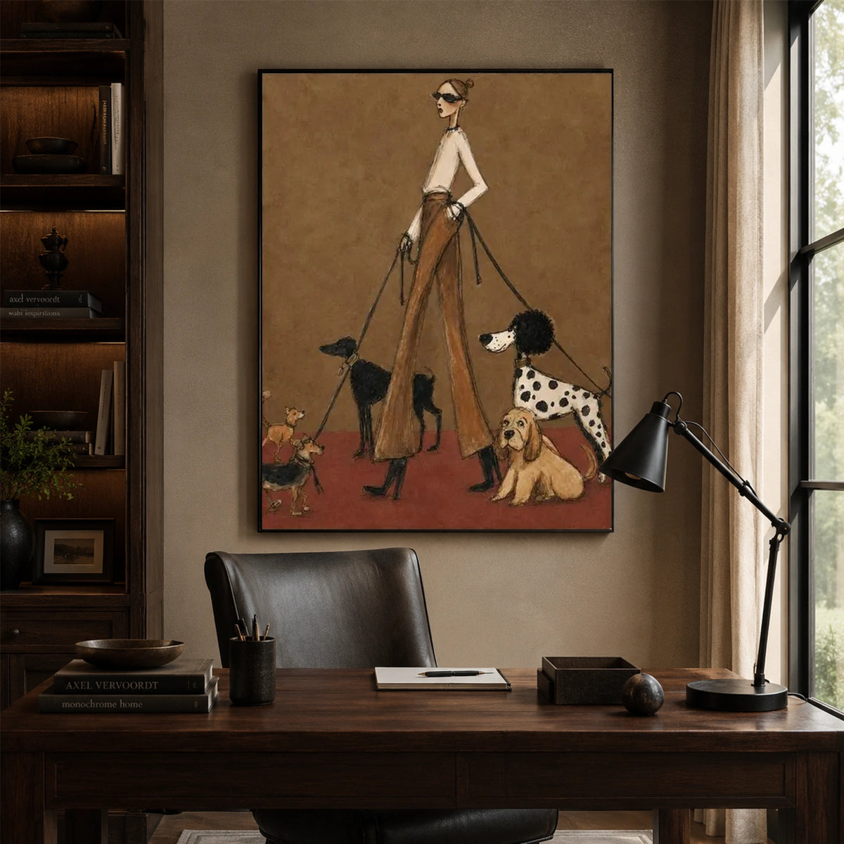 Abstract Portrait Wall Art #AP155
