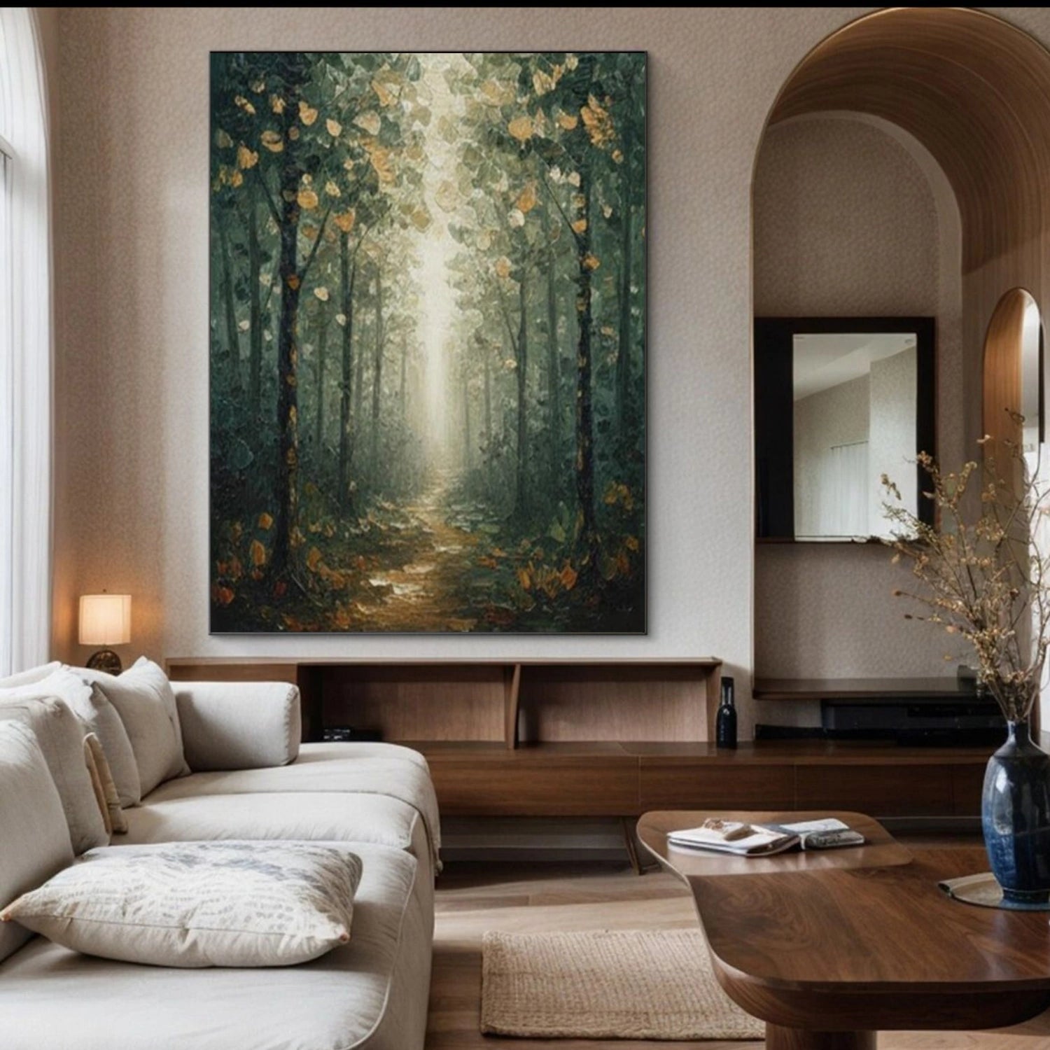 Flower & Tree Abstract Wall Art #ML245