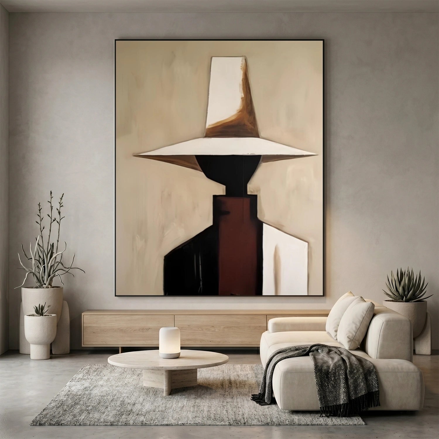 Abstract Portrait Wall Art #AP135
