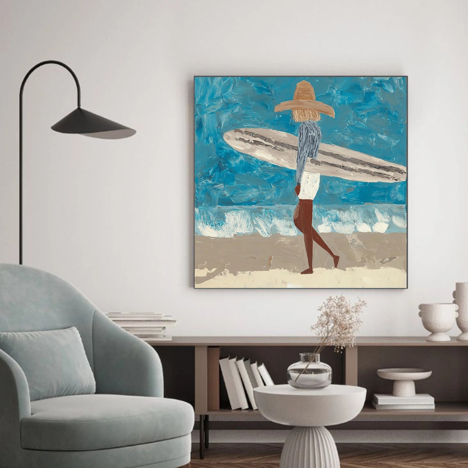 Abstract Portrait Wall Art #AP099