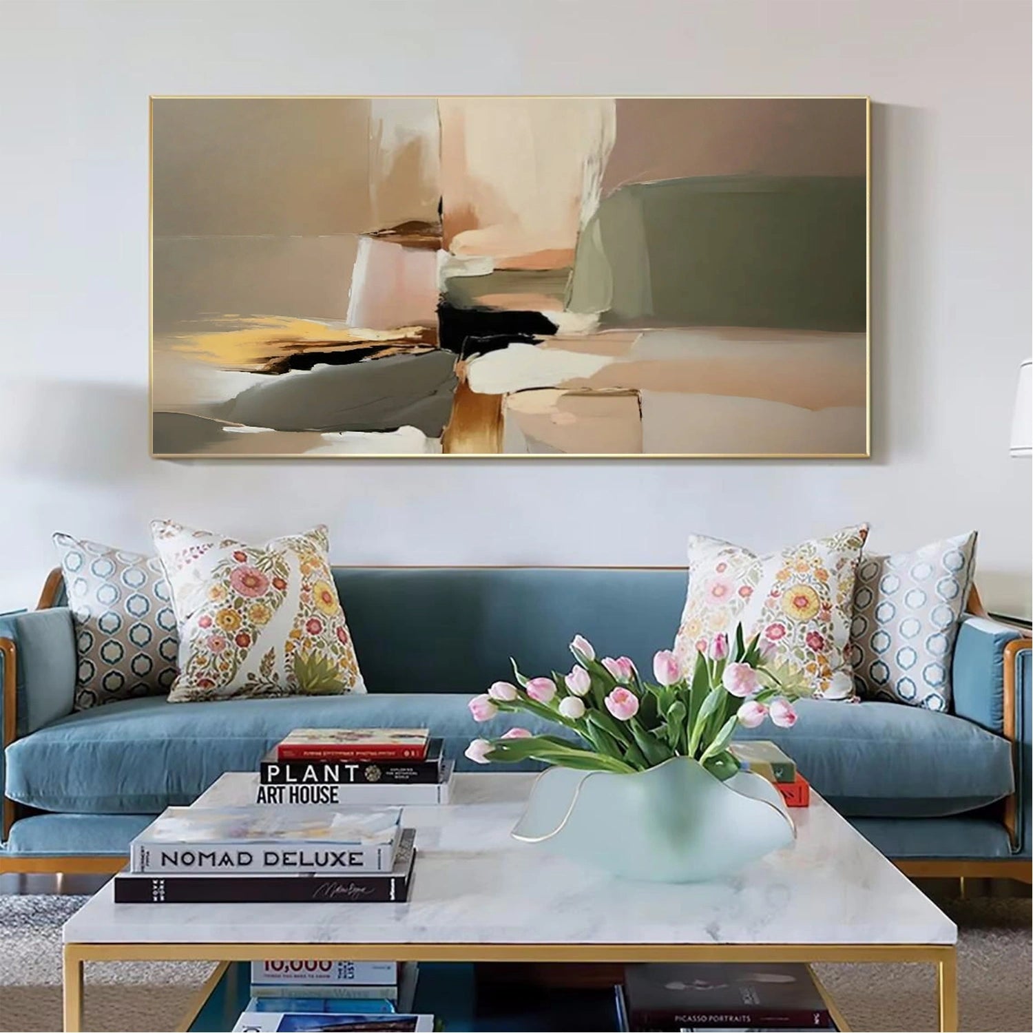 Abstract Canvas Art #WS652