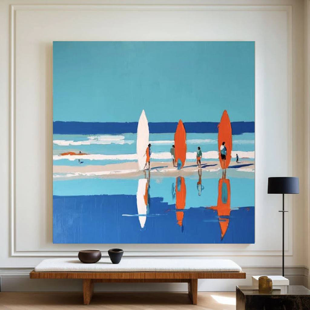 絵画 WTW Surf 33/100 Surfing Sport Wall Art #SA091