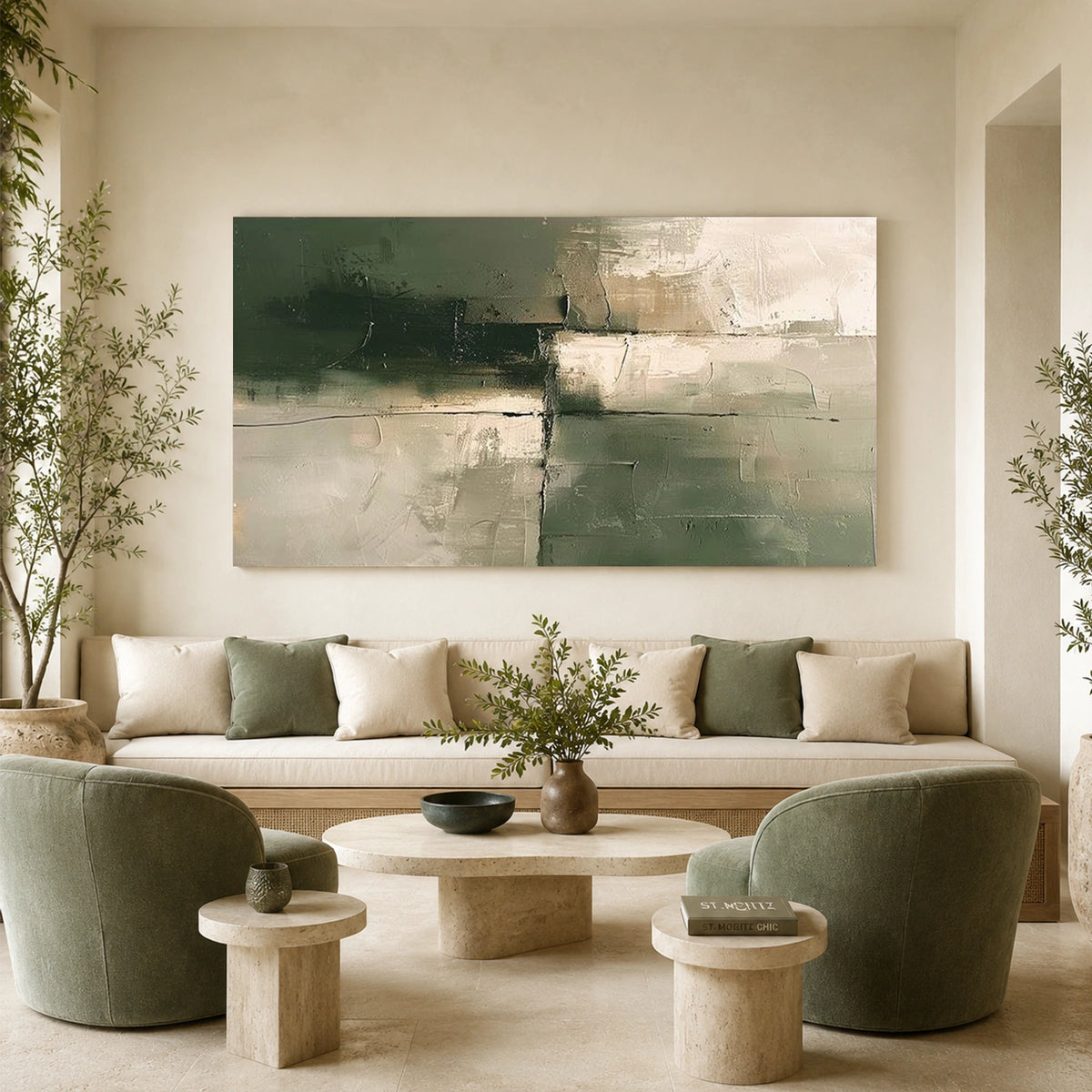 Abstract Canvas Art #WS1160