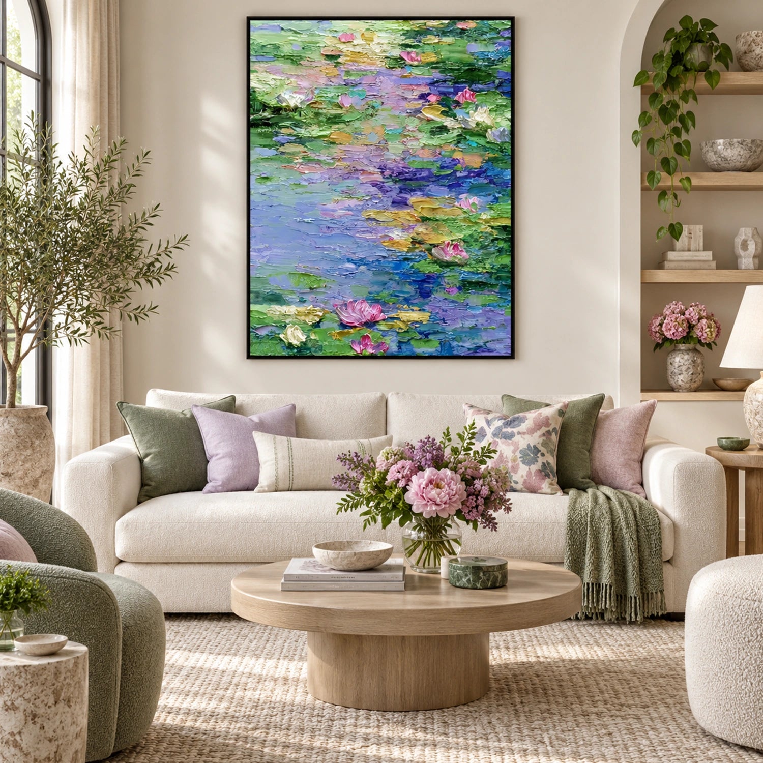 Flower & Tree Abstract Wall Art #ML290