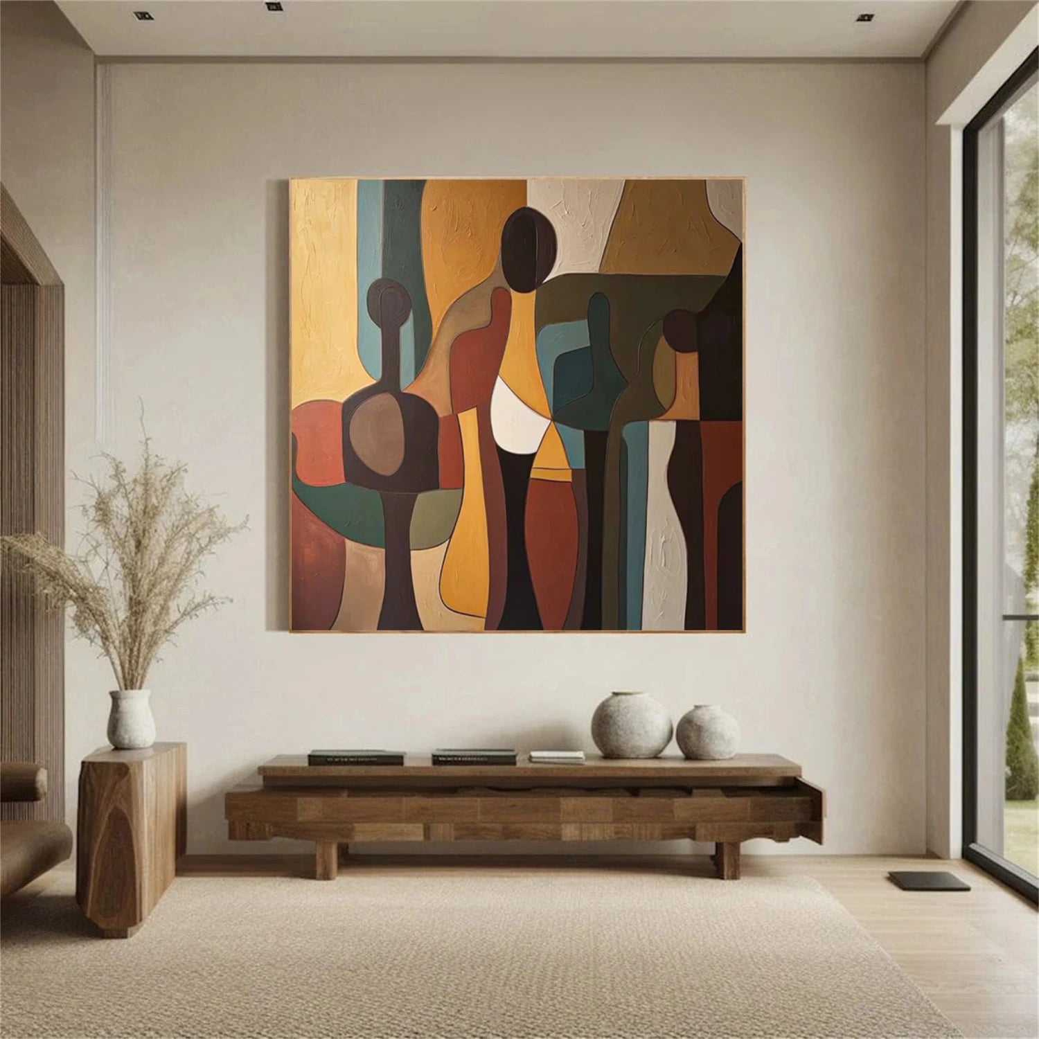 Abstract Canvas Art #WS837