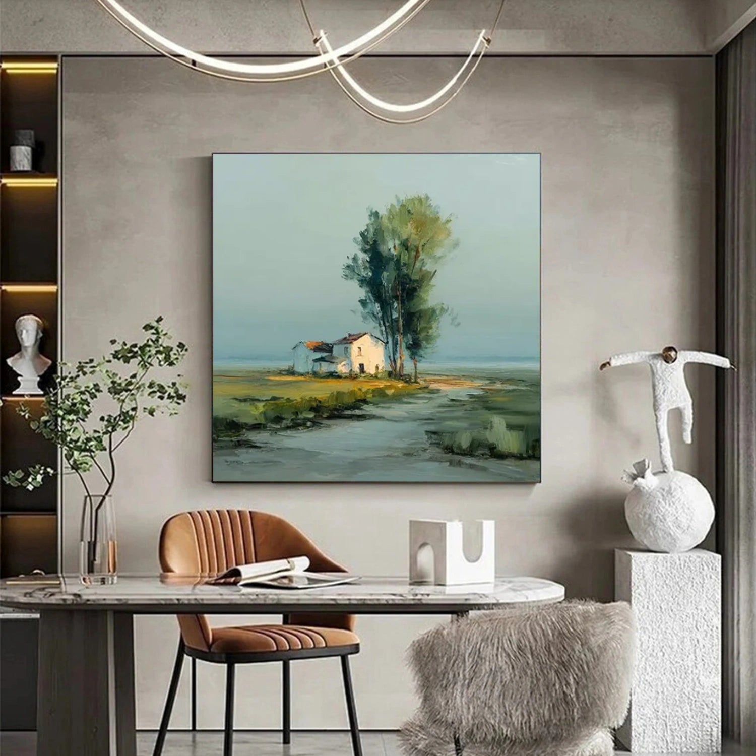 Flower & Tree Abstract Wall Art #ML243