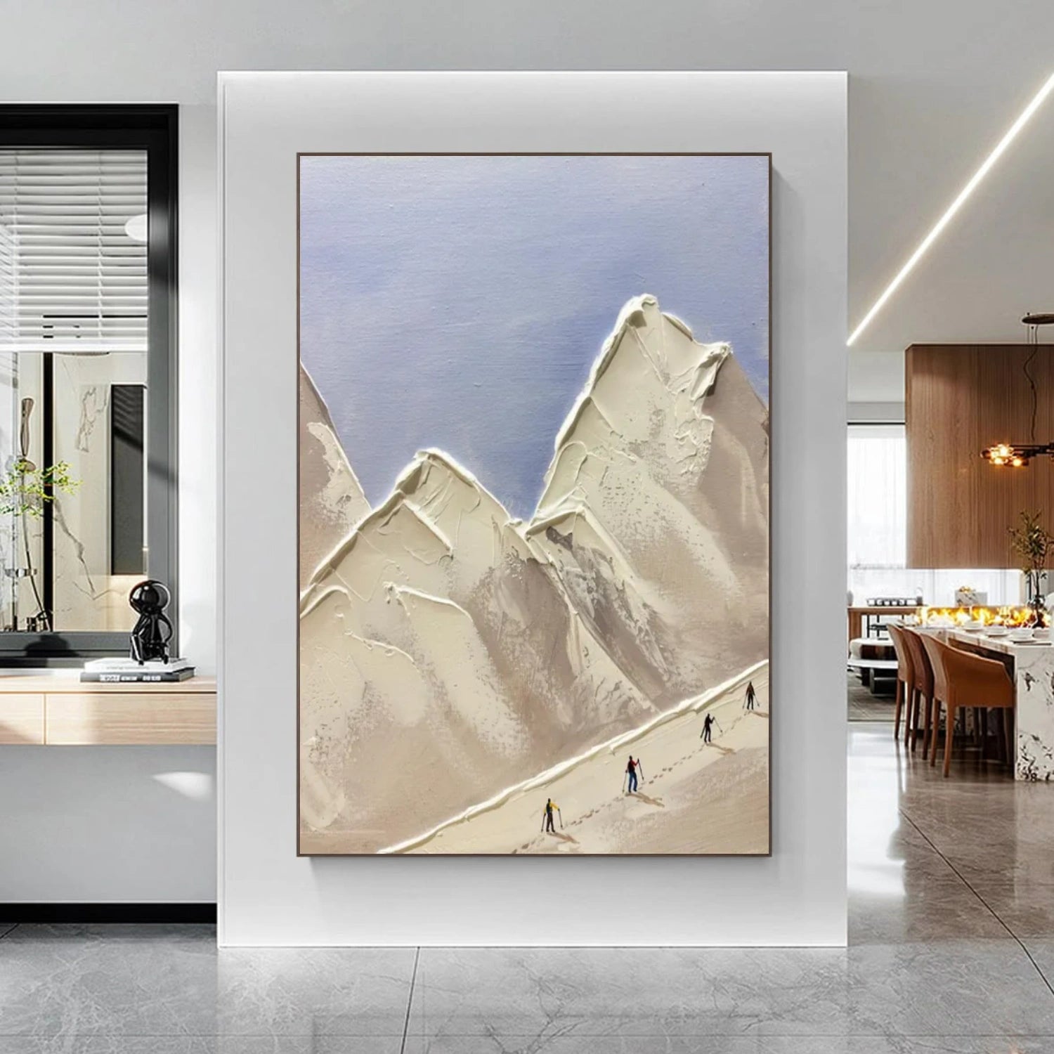 Climbing Sport Textured Wall Art #SA041